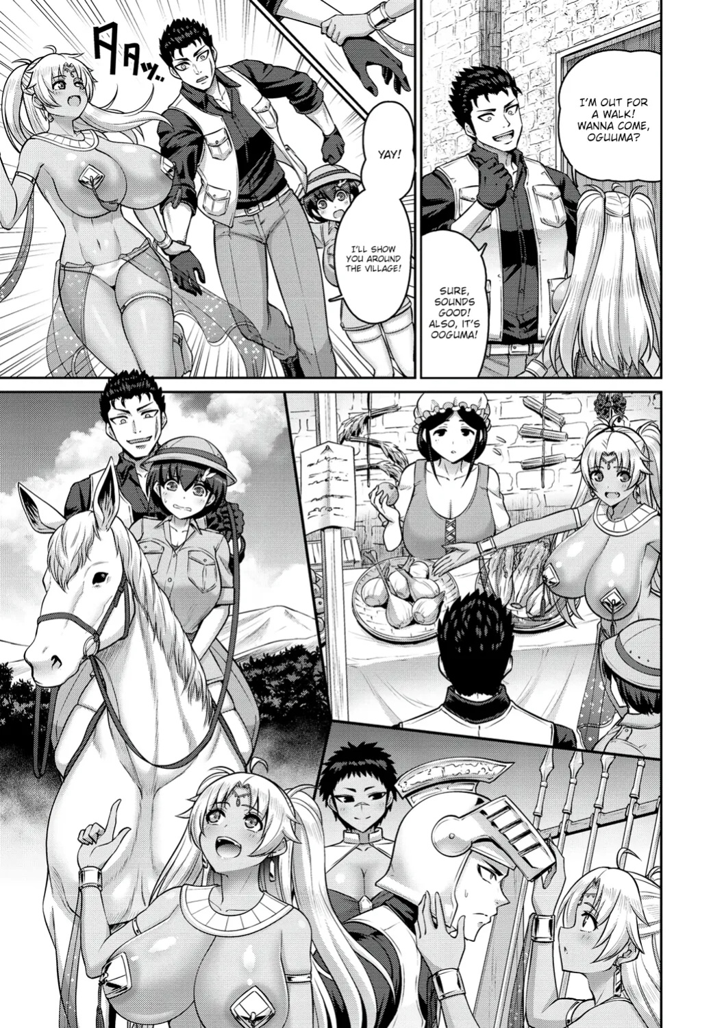[Minamino Sazan] Konoyo no Chichi wa Ore no Mono! 2-chichime | All The Breasts of This Island Are Mine! Part - 2 (COMIC Shitsurakuten 2021-12) [RestScans]