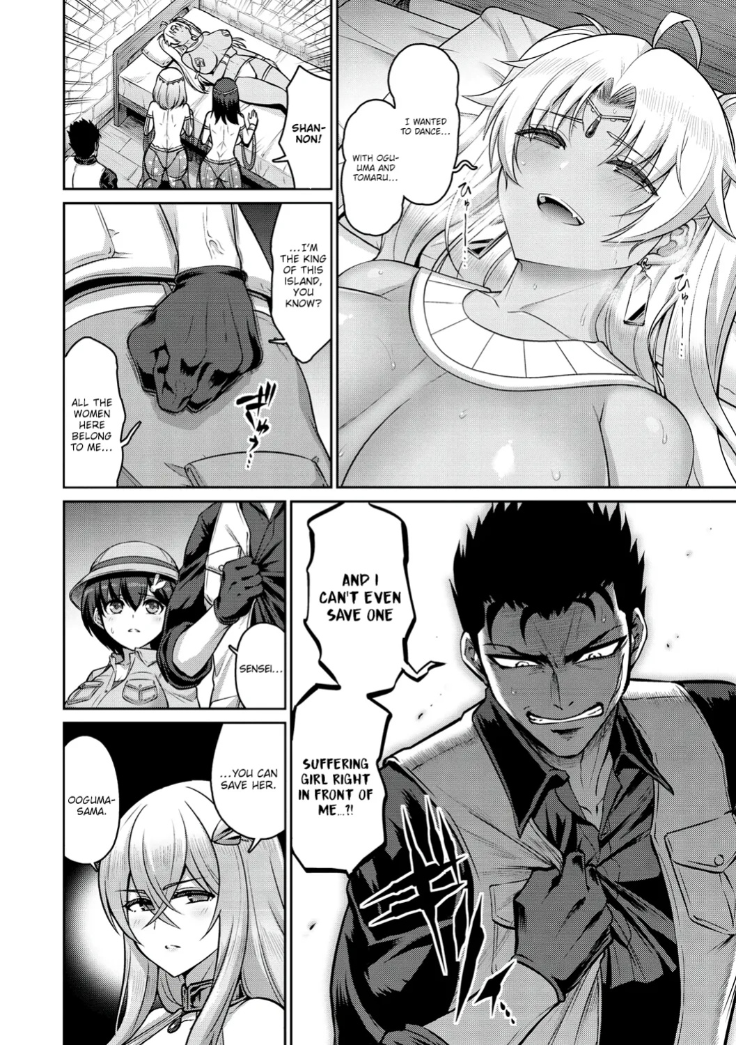 [Minamino Sazan] Konoyo no Chichi wa Ore no Mono! 2-chichime | All The Breasts of This Island Are Mine! Part - 2 (COMIC Shitsurakuten 2021-12) [RestScans]
