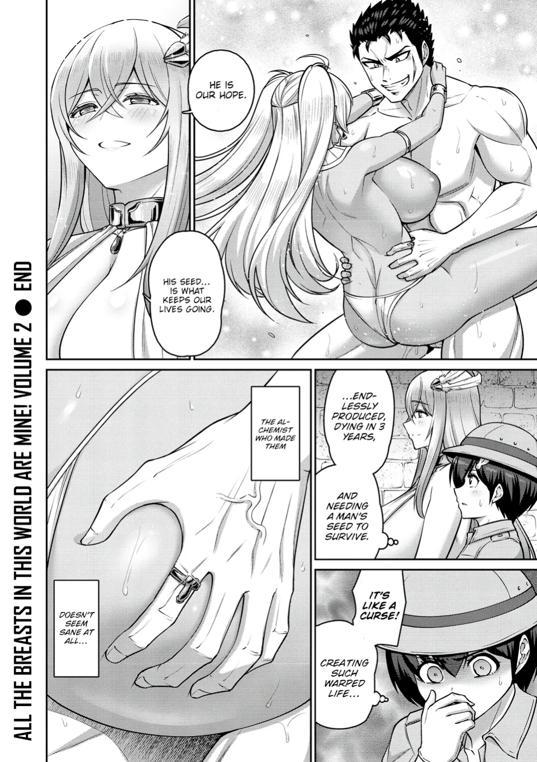 [Minamino Sazan] Konoyo no Chichi wa Ore no Mono! 2-chichime | All The Breasts of This Island Are Mine! Part - 2 (COMIC Shitsurakuten 2021-12) [RestScans]