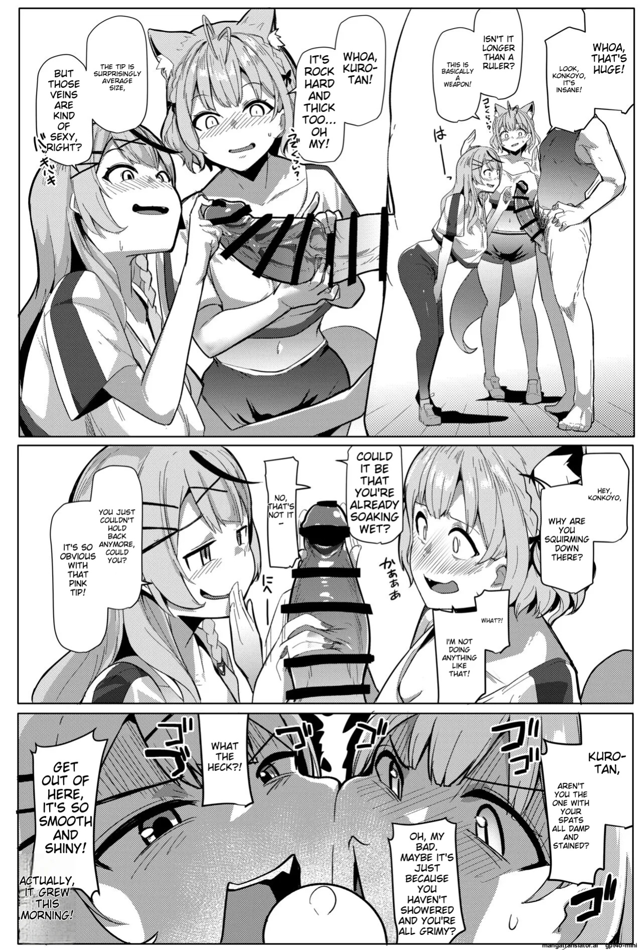 [Hitsuji Kikaku (Muneshiro)] Osucollab 3 (Hakui Koyori Sakamata Chloe) [Digital+Fix]