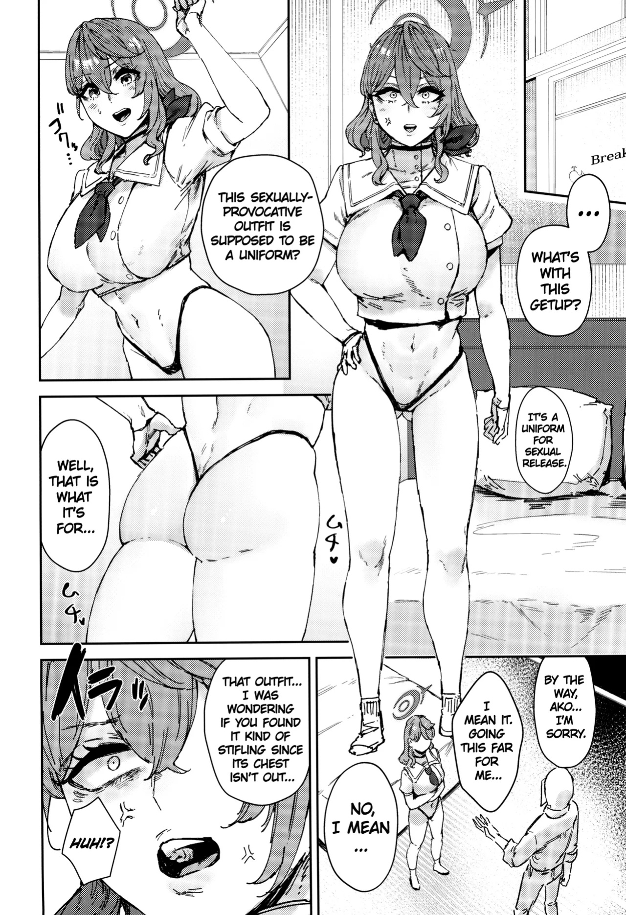[Mandara Ryuuseigun (Signo Mandara)] Schale Senzoku Seishori Touban | Schale's Dedicated Sexual Relief Liaison (Blue Archive)