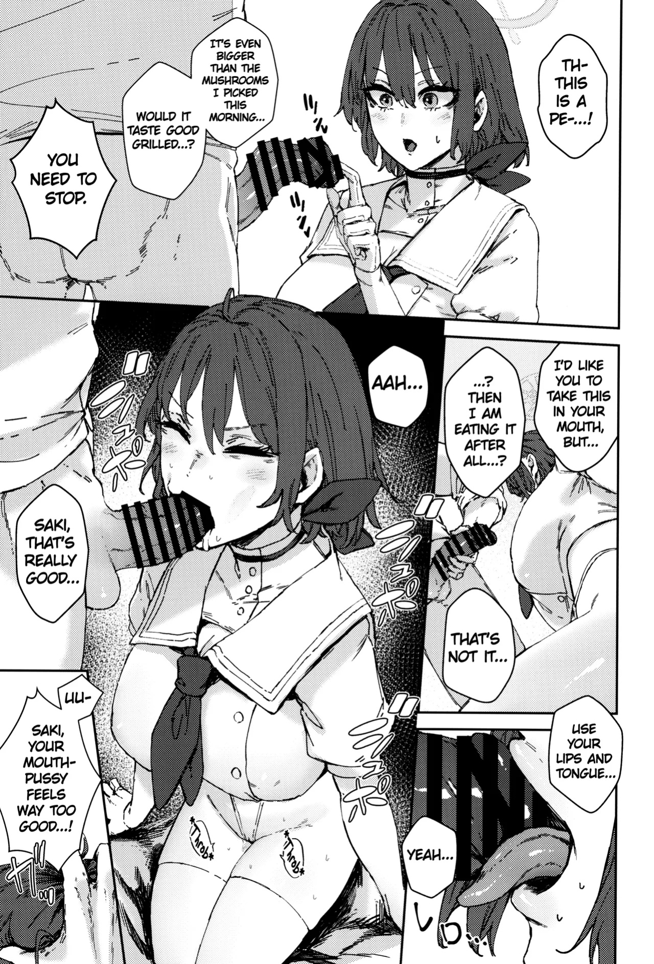 [Mandara Ryuuseigun (Signo Mandara)] Schale Senzoku Seishori Touban | Schale's Dedicated Sexual Relief Liaison (Blue Archive)