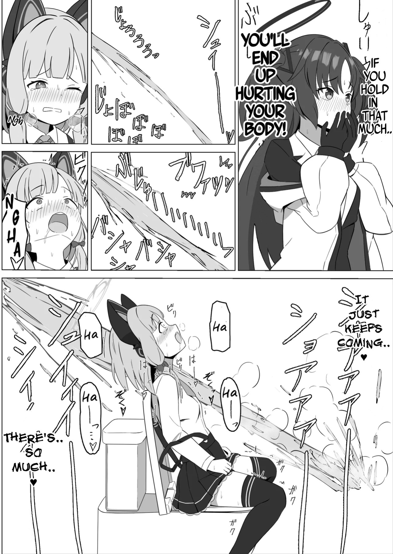 [Cake-ya-san (Ningen no Saga)] Momoi Splash! (Blue Archive)