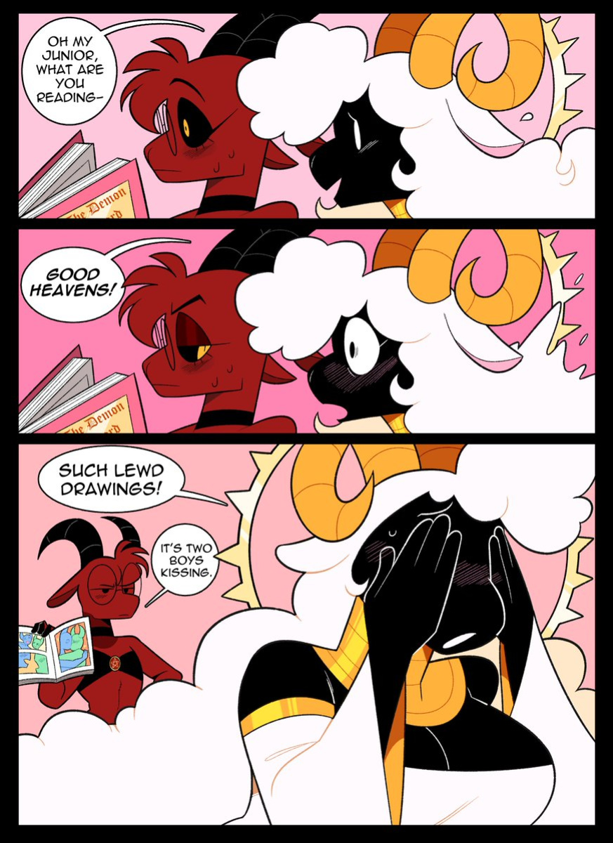 Comic by Idolomantises(from X)
