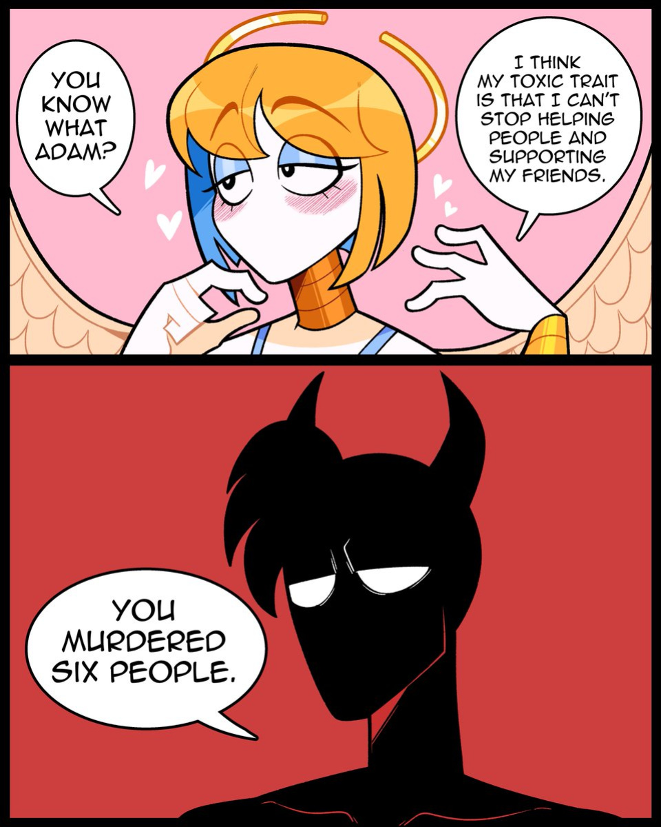 Comic by Idolomantises(from X)