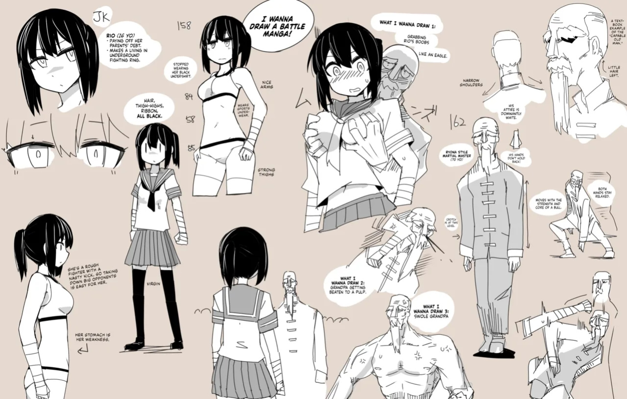 [Circle Pushishi (nnS)] Sailor Fuku Chika Kakutou | Underground Fight in a Sailor Uniform [NudeSalad]