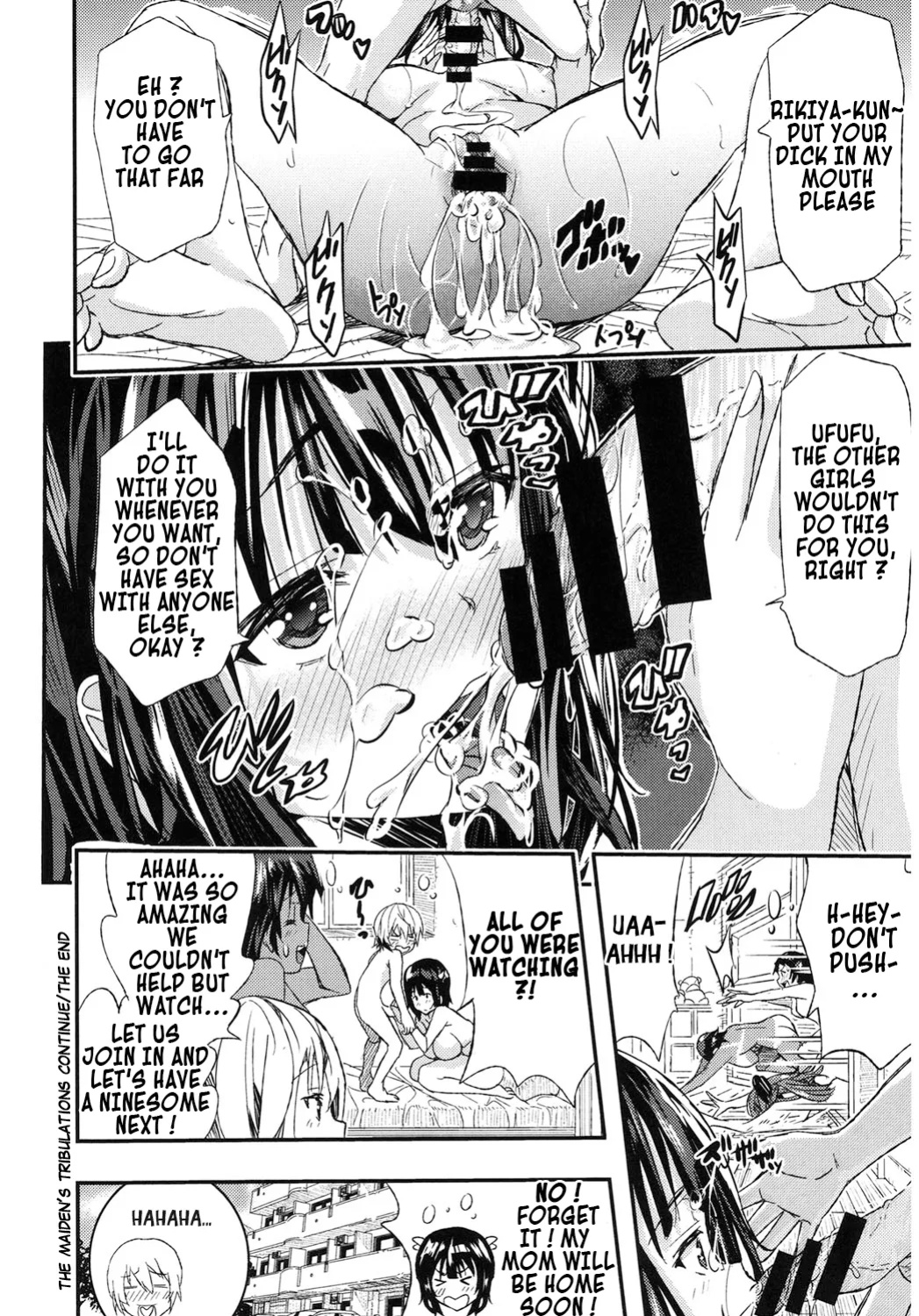 [Aino Chie] Otome no Junan wa Mada Tsuzuku | The Maiden's Tribulations Continue (Core Colle Harem)