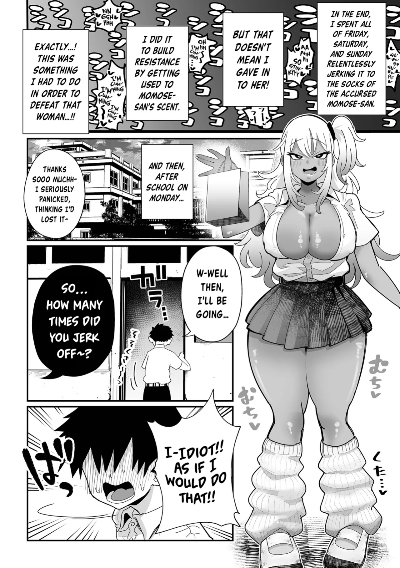 [Tebasaki Chikin] Big and Sexy Gyaru Part 2 | Dekakute Eroi Gyaru Kouhen (Dekajo! Vol.4)
