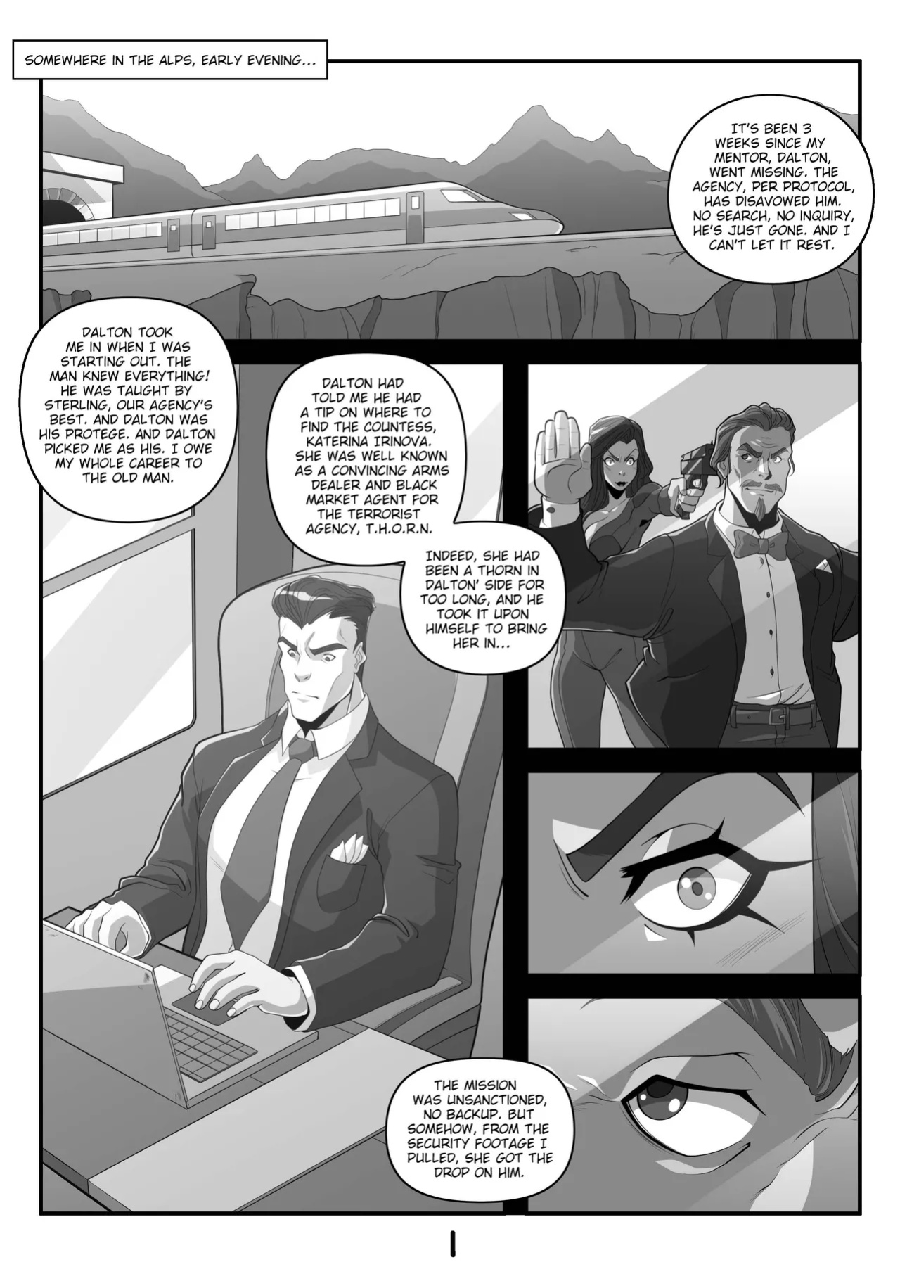 Lady Valiant Naughty Side Story - Exchange on the Glacier Express