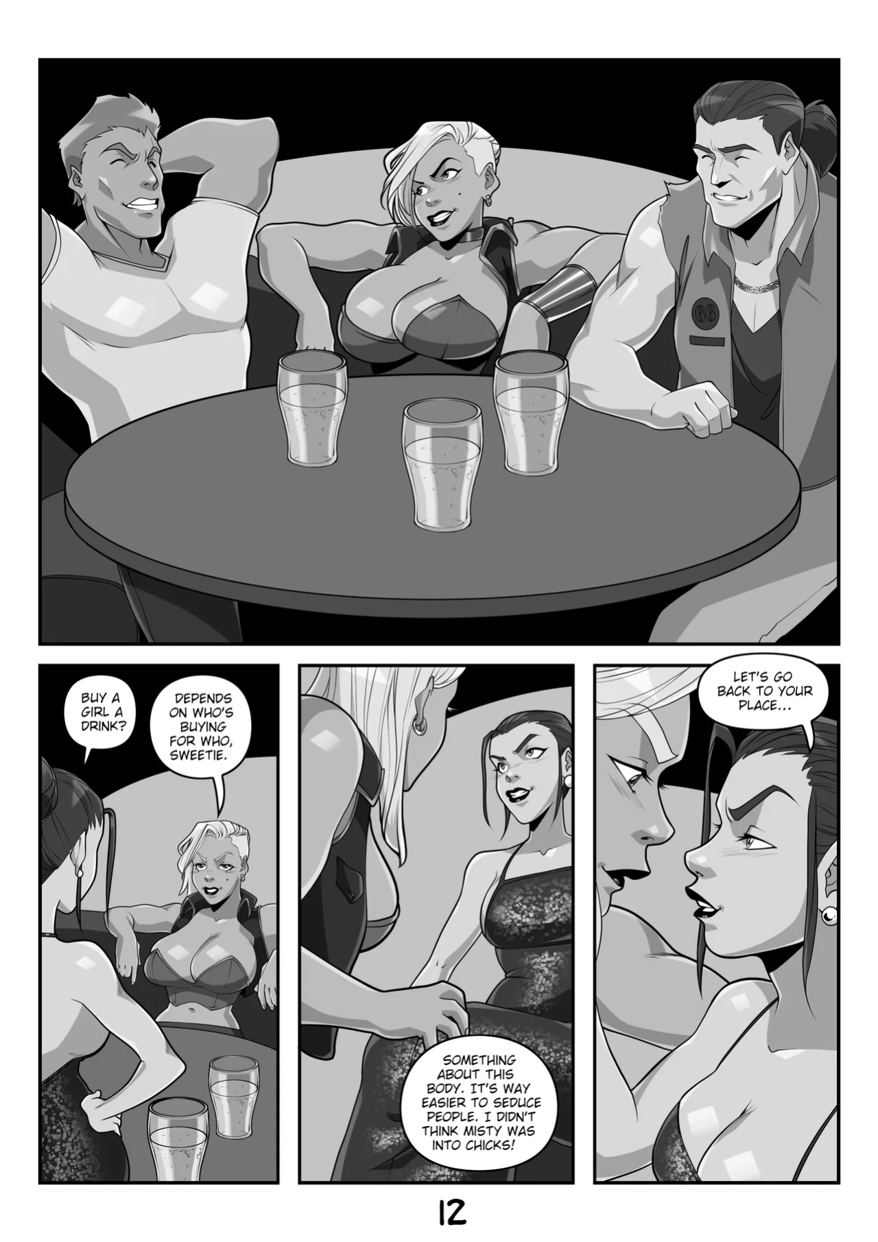 Lady Valiant Naughty Side Story - Exchange on the Glacier Express