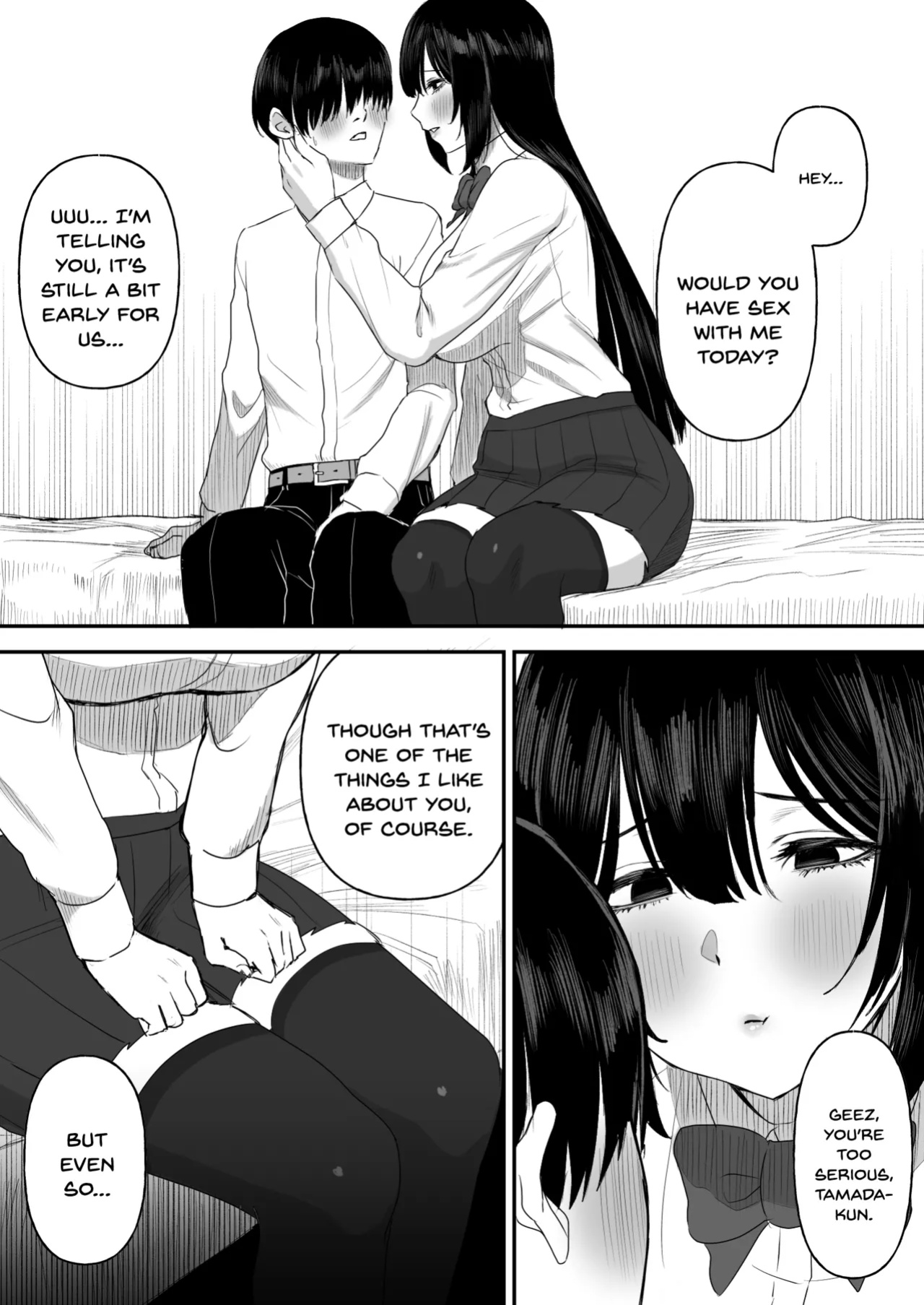 [Ore no Sasakure (Gamogamo)] Ai no omoi Kanojo wa boku no Tameni hame tori o Tottekitekureru [SDTLs]