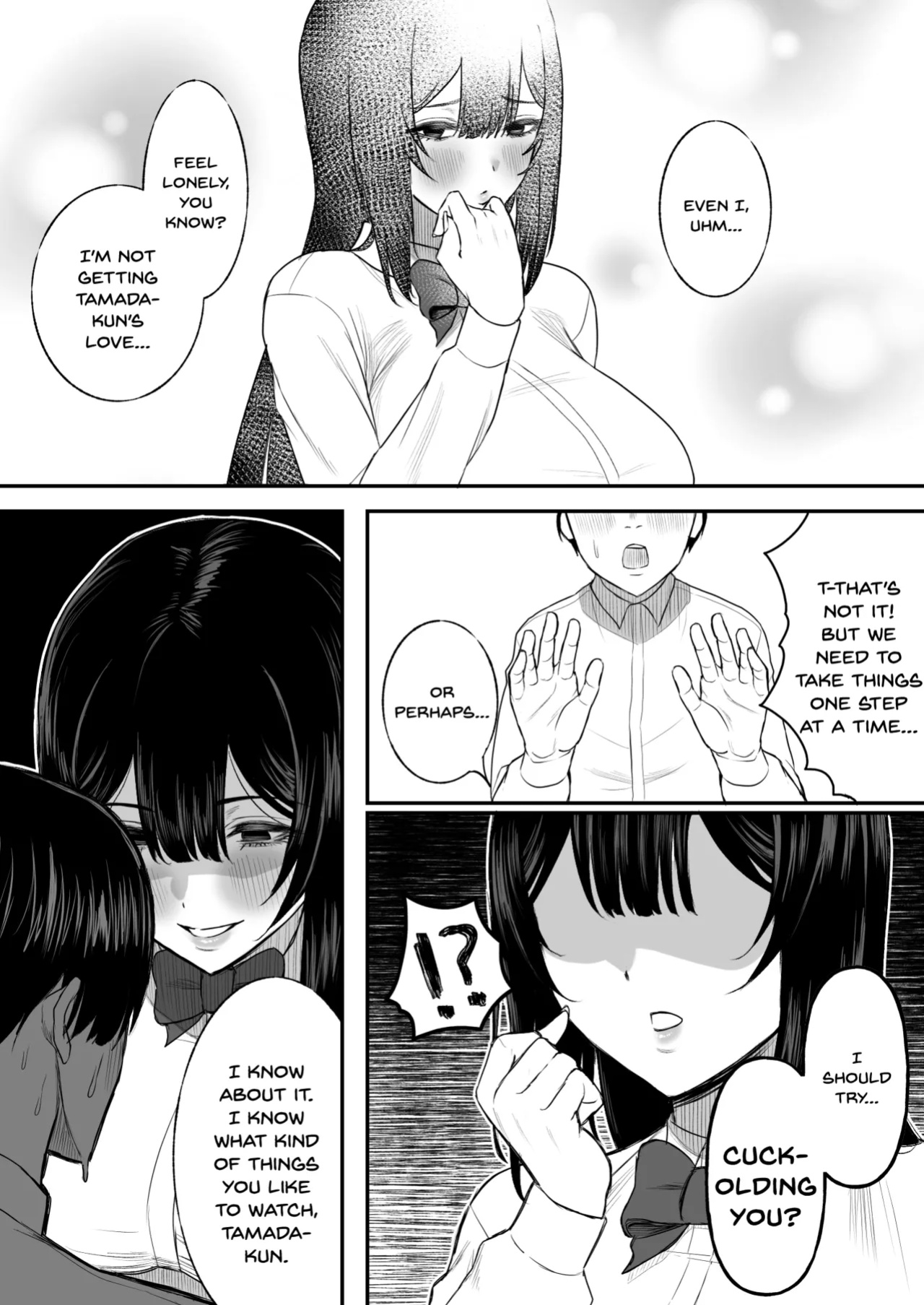 [Ore no Sasakure (Gamogamo)] Ai no omoi Kanojo wa boku no Tameni hame tori o Tottekitekureru [SDTLs]