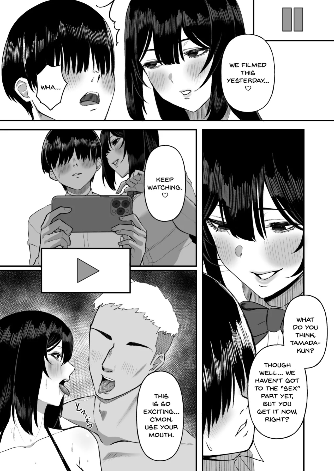 [Ore no Sasakure (Gamogamo)] Ai no omoi Kanojo wa boku no Tameni hame tori o Tottekitekureru [SDTLs]