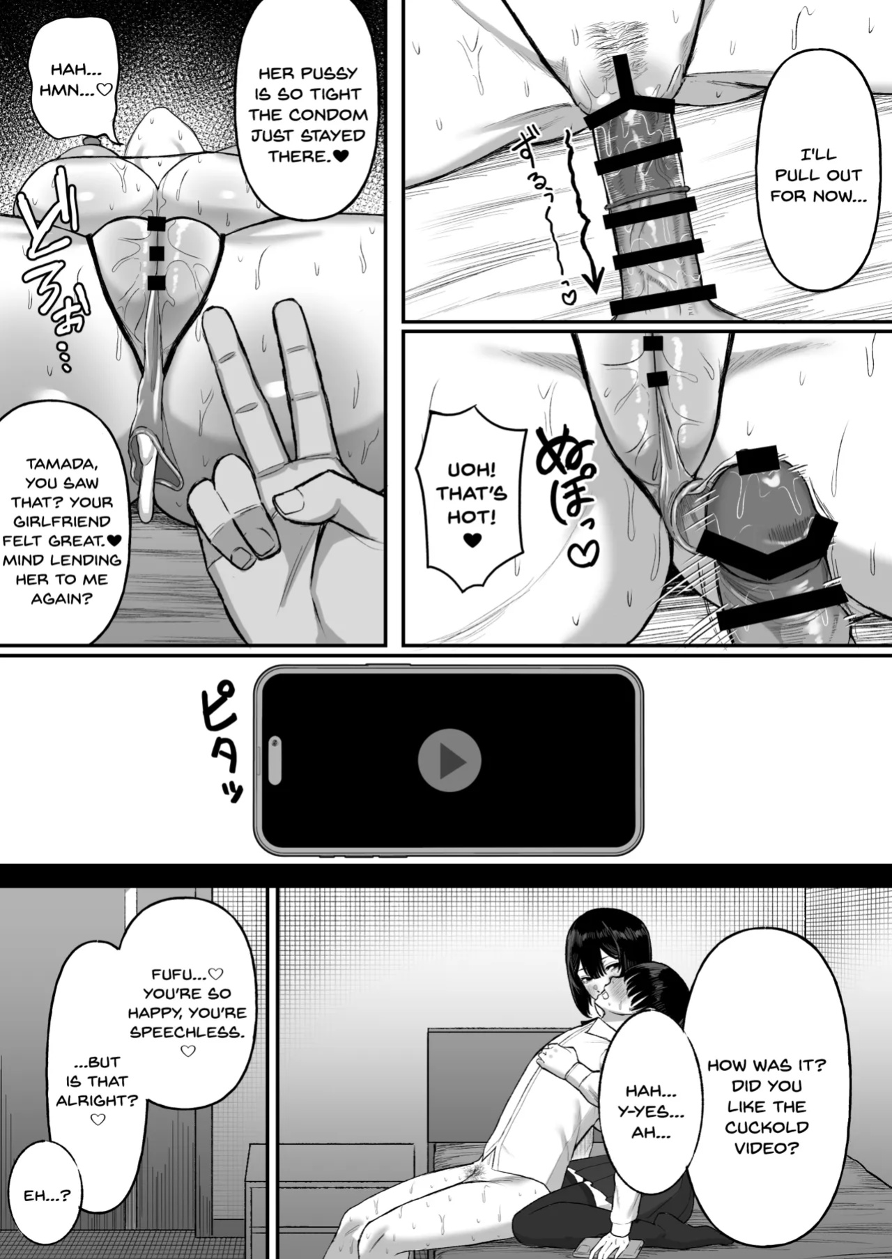 [Ore no Sasakure (Gamogamo)] Ai no omoi Kanojo wa boku no Tameni hame tori o Tottekitekureru [SDTLs]