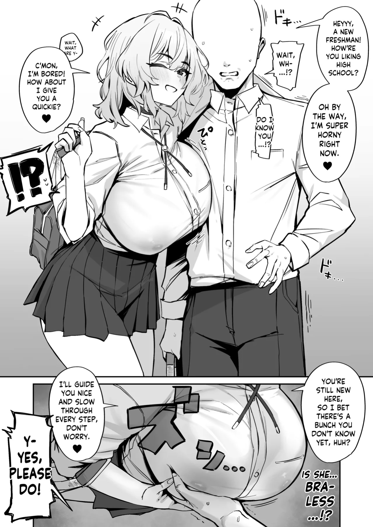 [Hotate-chan] Kyorikan ga Kanari Bagutteru Senpai JK | Senpai With No Sense of Personal Space [SaLamiLid]