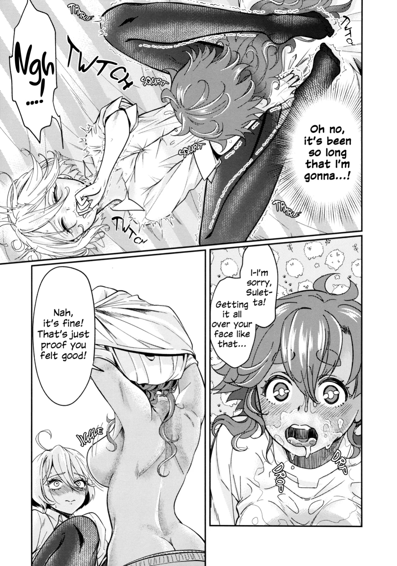 (C103) [Soramimi (Mytyl)] Oyome-san no Gohoubi | The Bride's Reward (Mobile Suit Gundam: The Witch from Mercury)