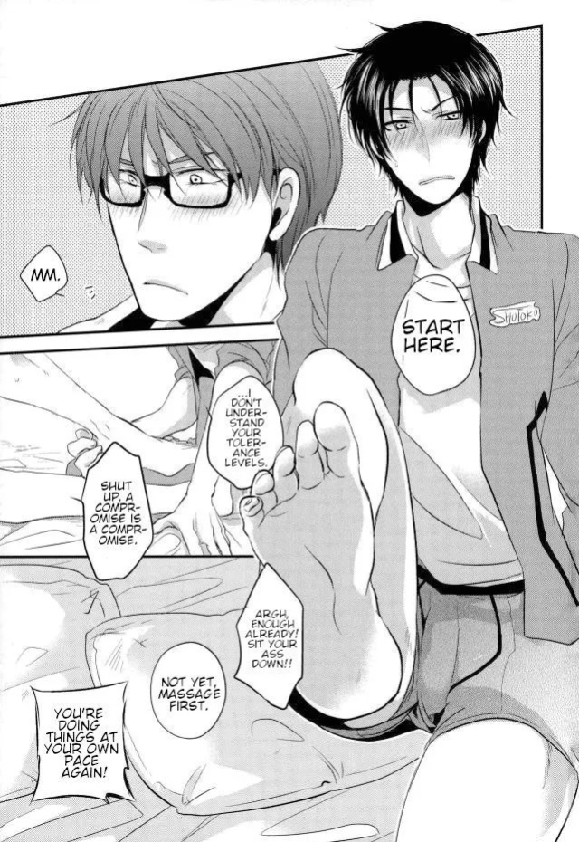 【Rakuban】 Shin-chan's Foot Fetish
