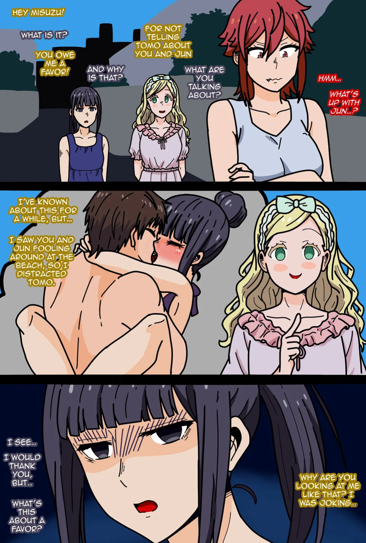 [ApoelaYoshi7] Misuzu and Jun's Affair (Tomo-chan wa Onnanoko!) (With Extras)