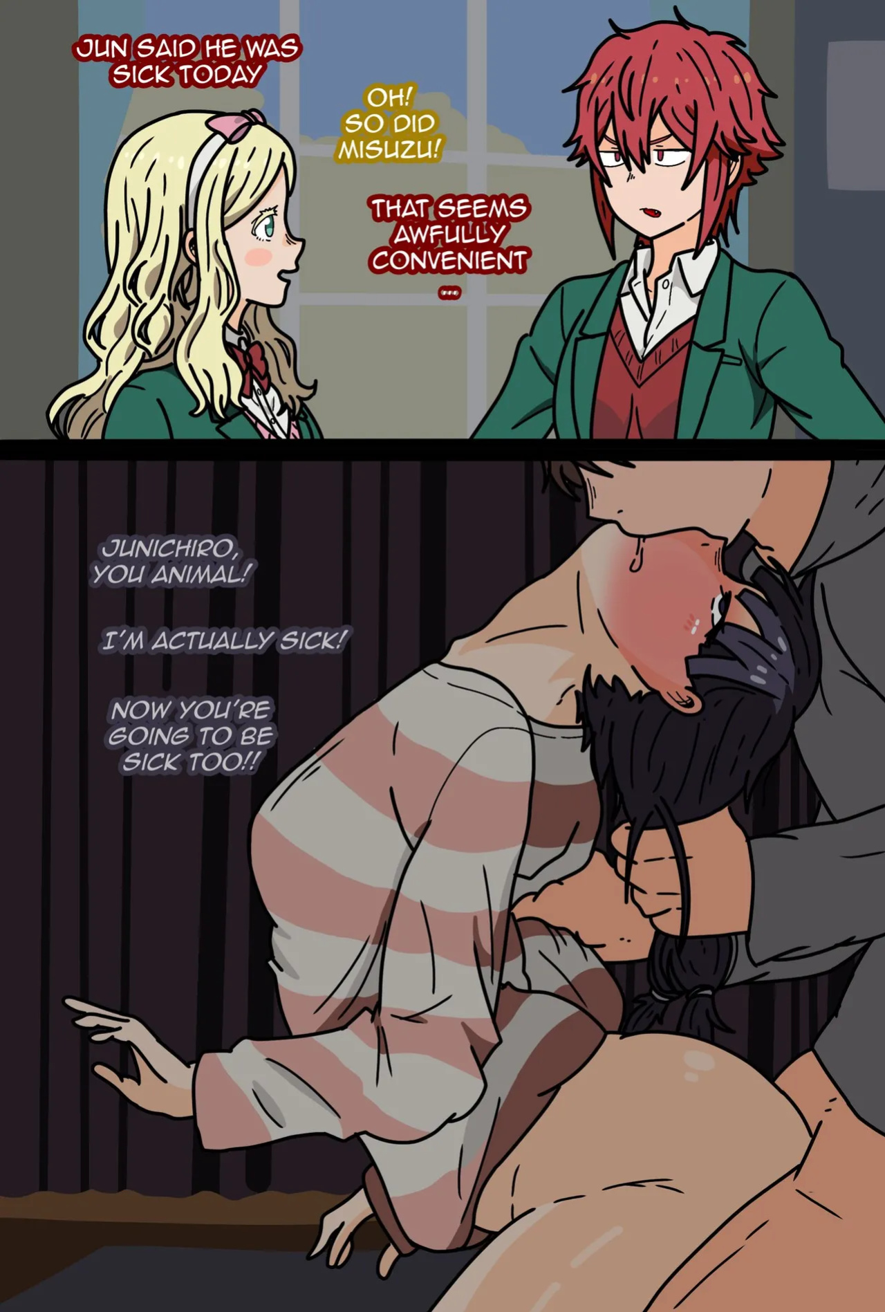 [ApoelaYoshi7] Misuzu and Jun's Affair (Tomo-chan wa Onnanoko!) (With Extras)