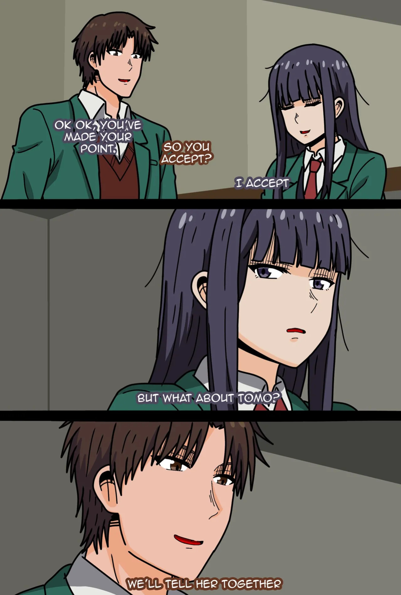 [ApoelaYoshi7] Misuzu and Jun's Affair (Tomo-chan wa Onnanoko!) (With Extras)