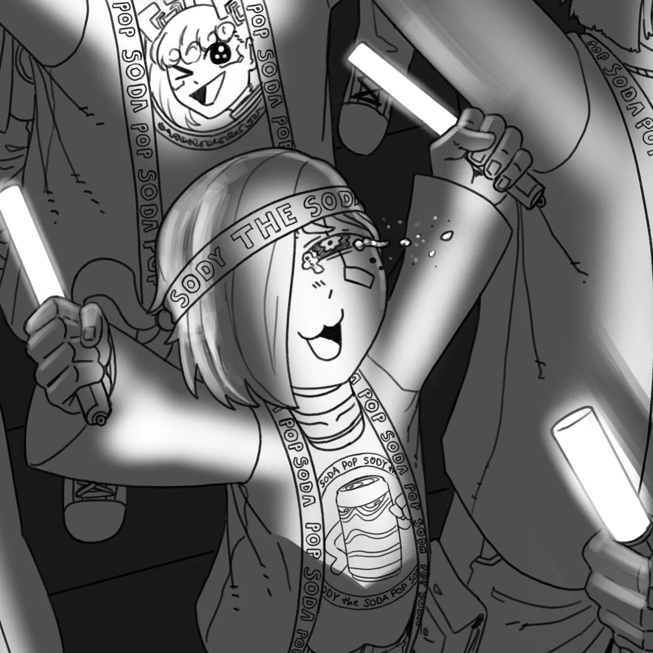 [BurntArt] Noel and Friends (OC BurnArt)