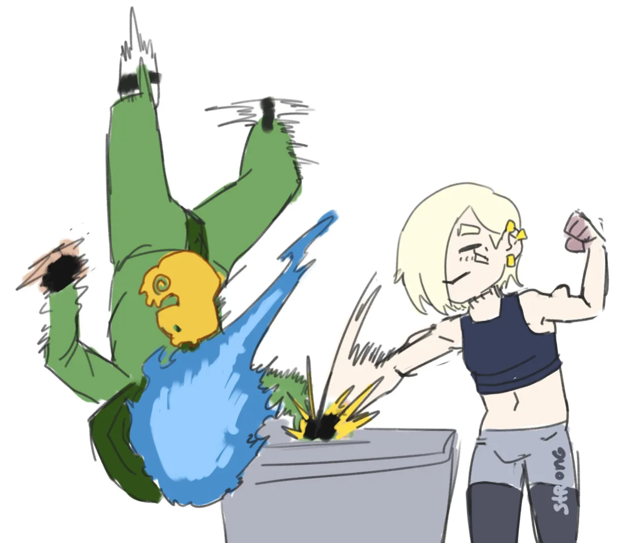 [BurntArt] Noel and Friends (OC BurnArt)