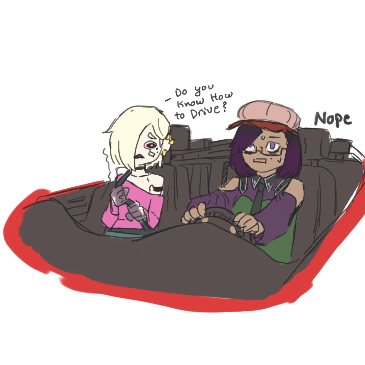 [BurntArt] Noel and Friends (OC BurnArt)