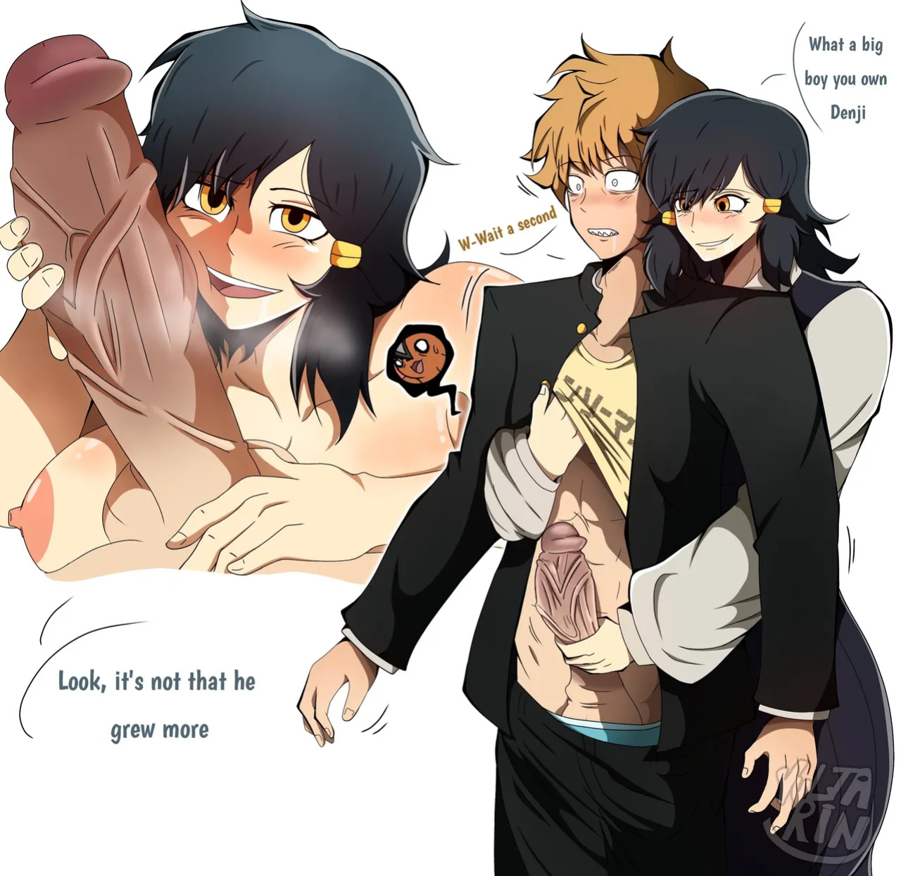 [Yultarinn] Denji x Random girl who has no name ~ (Chainsaw Man)