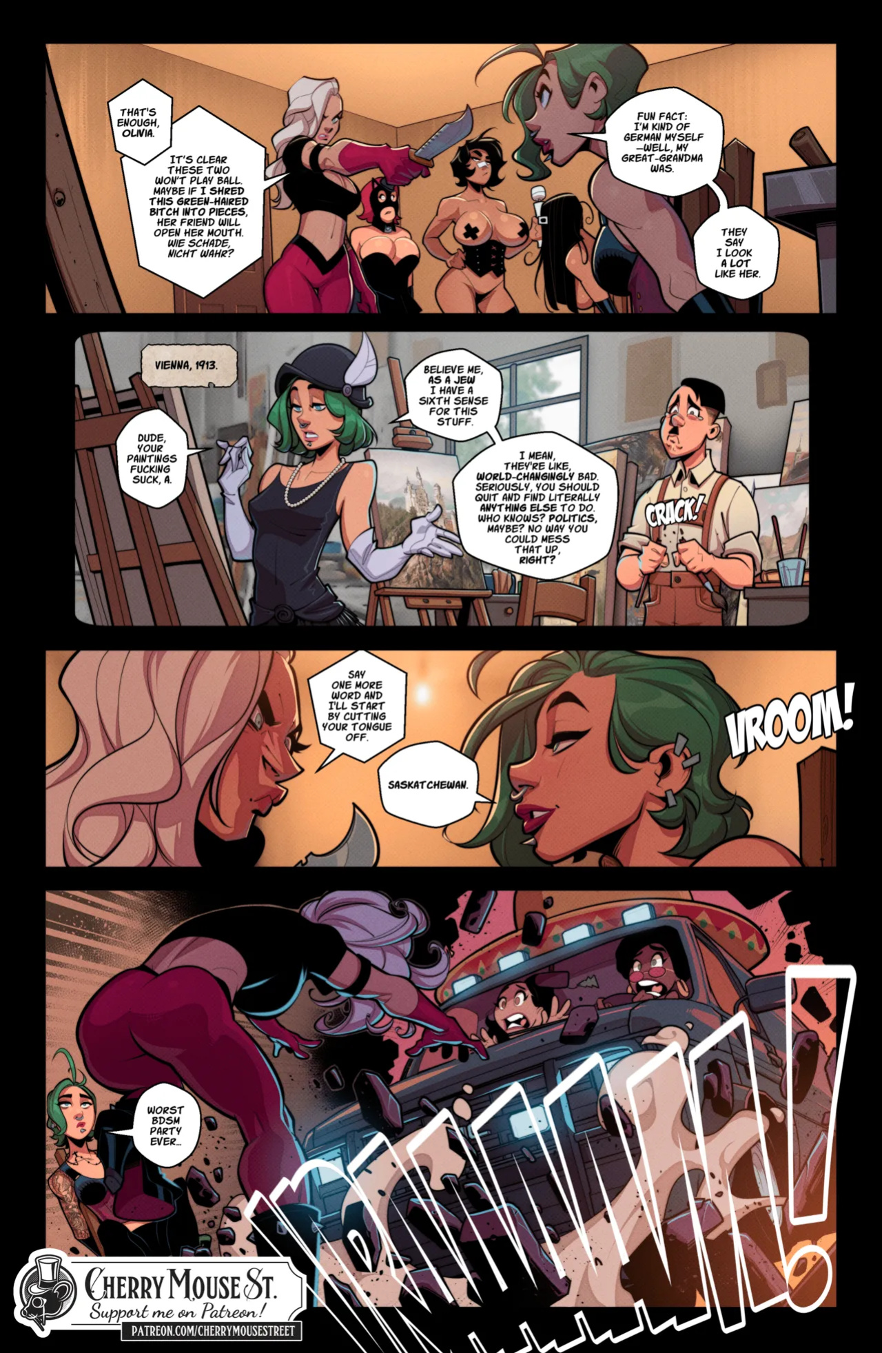 [Cherry Mouse Street] Trish & Amber: The Mexican Job [comic]
