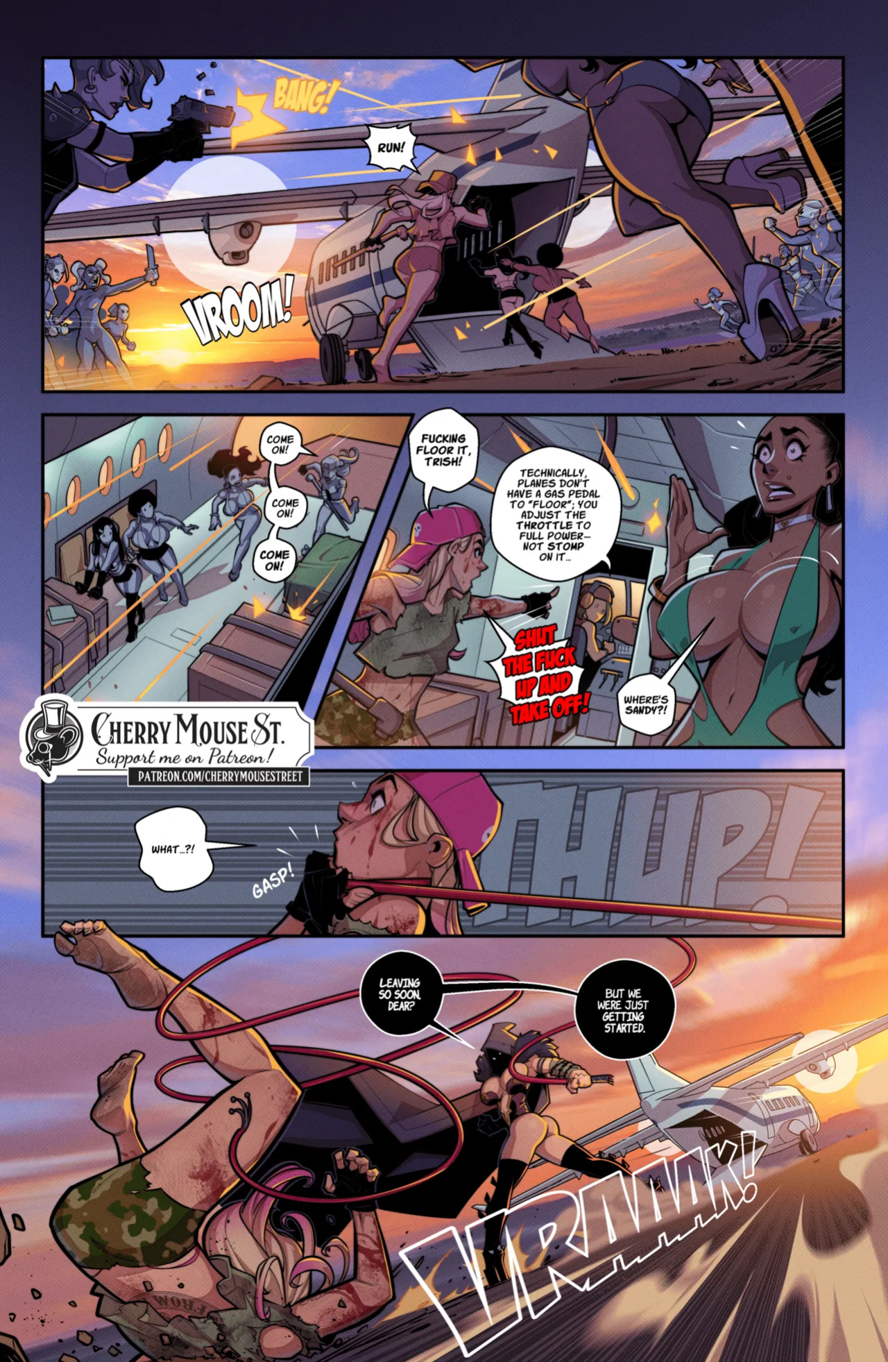 [Cherry Mouse Street] Trish & Amber: The Mexican Job [comic]