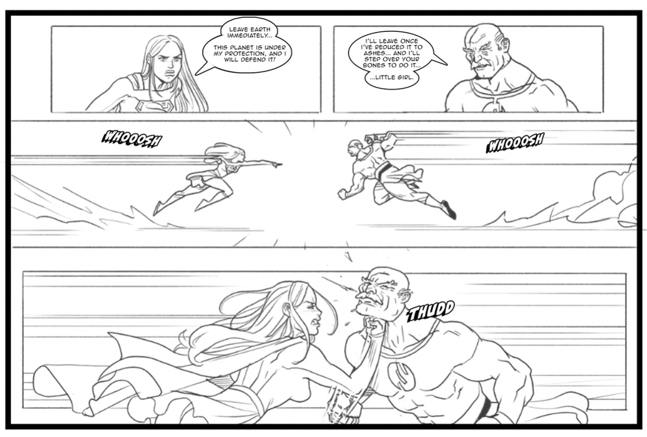 [Pegasus] Supergirl vs Conquest