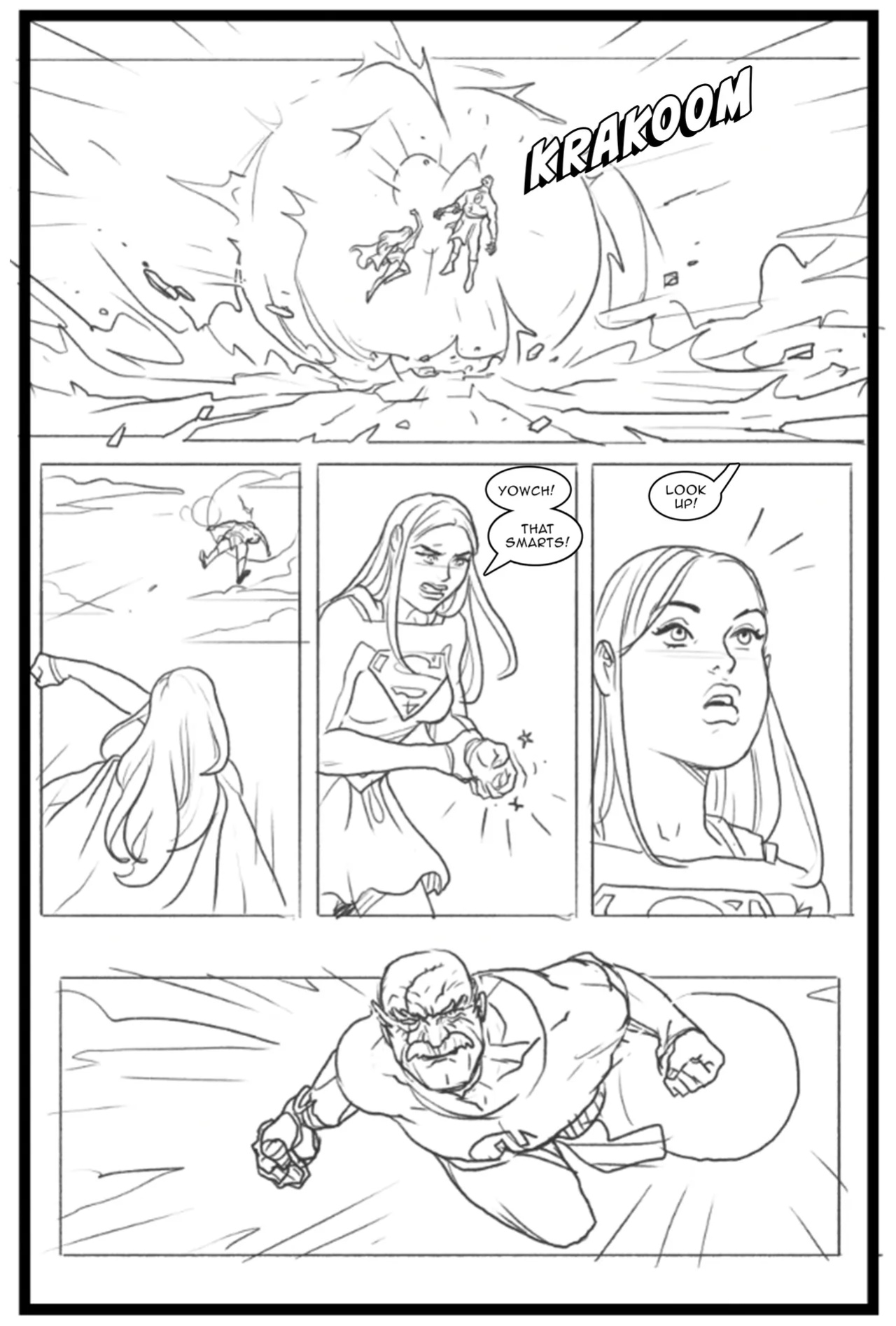 [Pegasus] Supergirl vs Conquest
