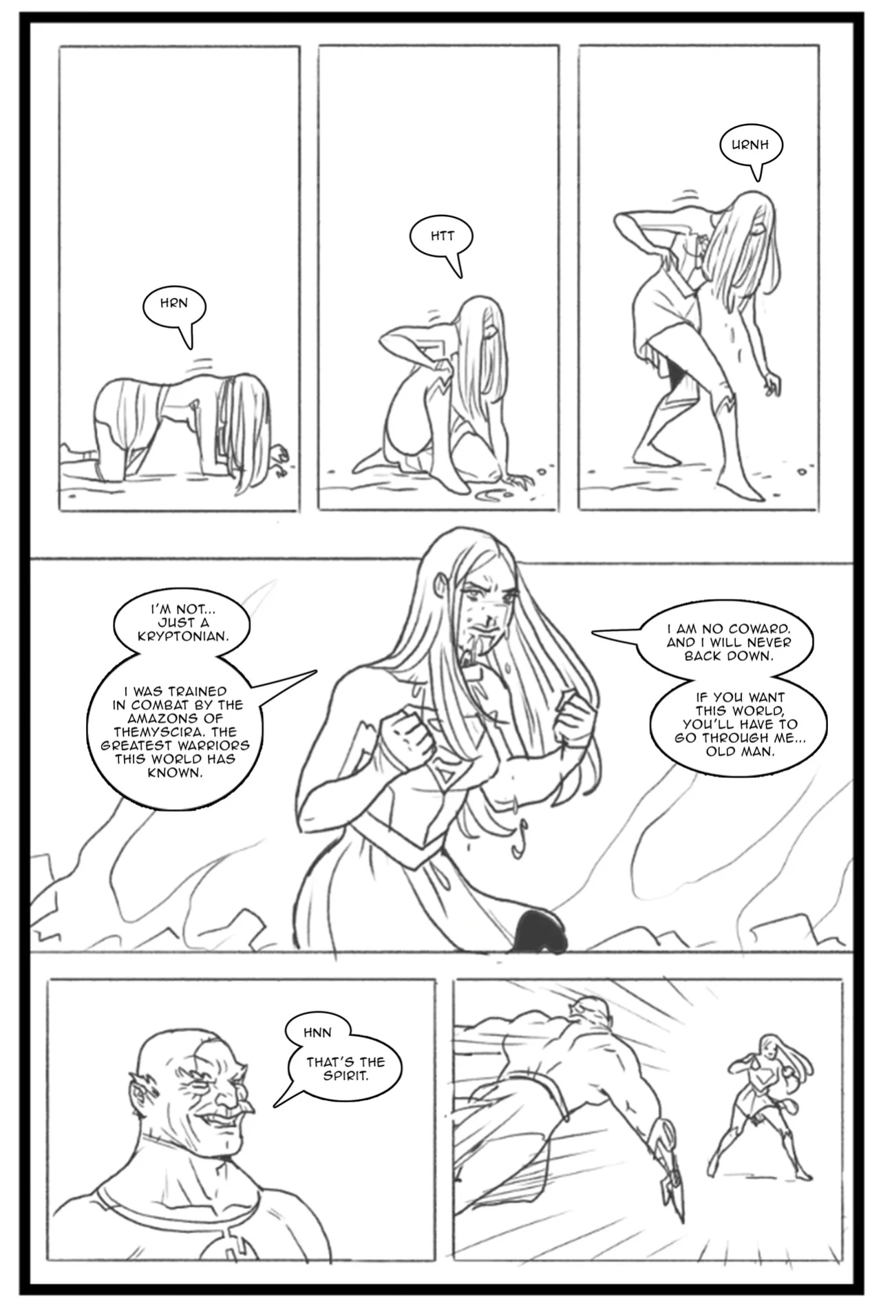 [Pegasus] Supergirl vs Conquest