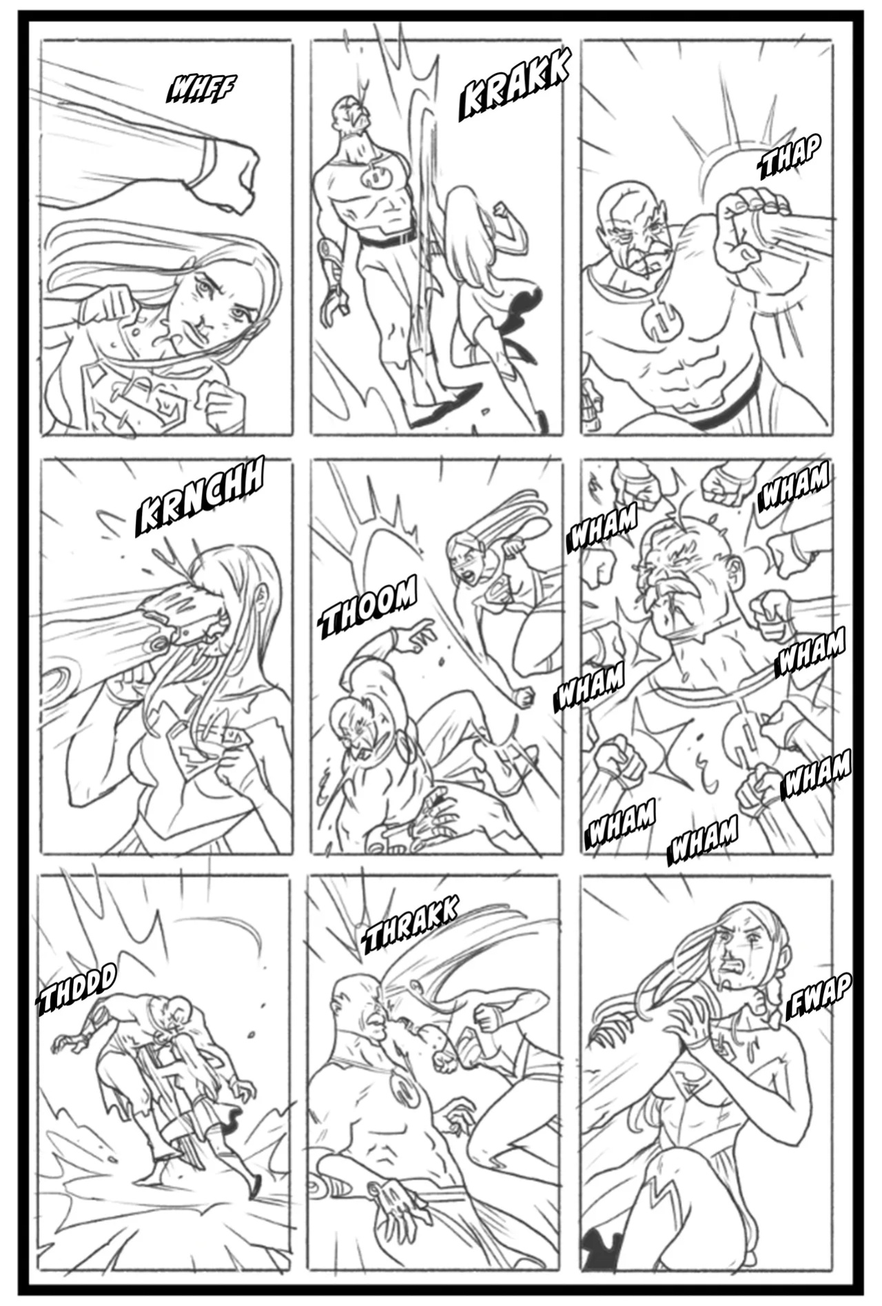 [Pegasus] Supergirl vs Conquest