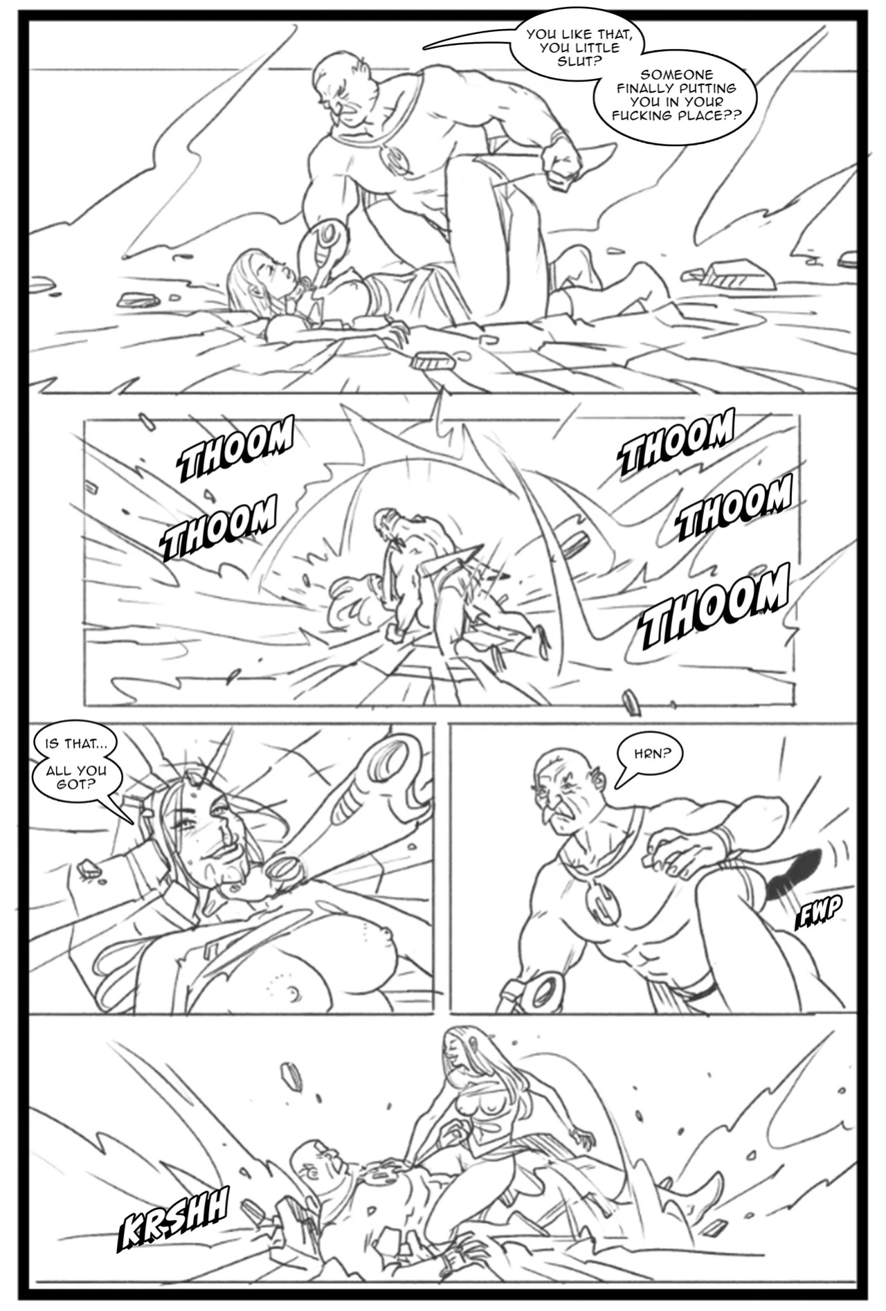 [Pegasus] Supergirl vs Conquest