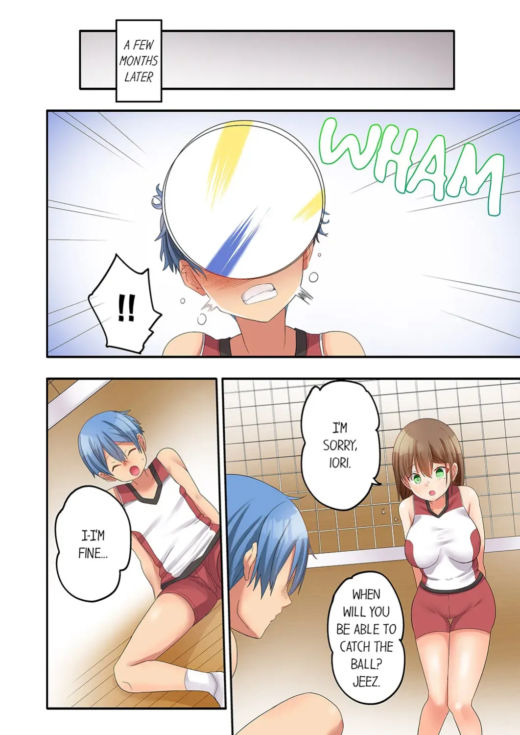 [Kazutaro] Hitozuma Volley-bu no Asedaku SEX ~Shower Abinagara Mitchaku Shichau? 5-6 | Married Women's Volleyball Club Sweaty Sex - We're Being Glued Together While Taking A Shower? 5-6