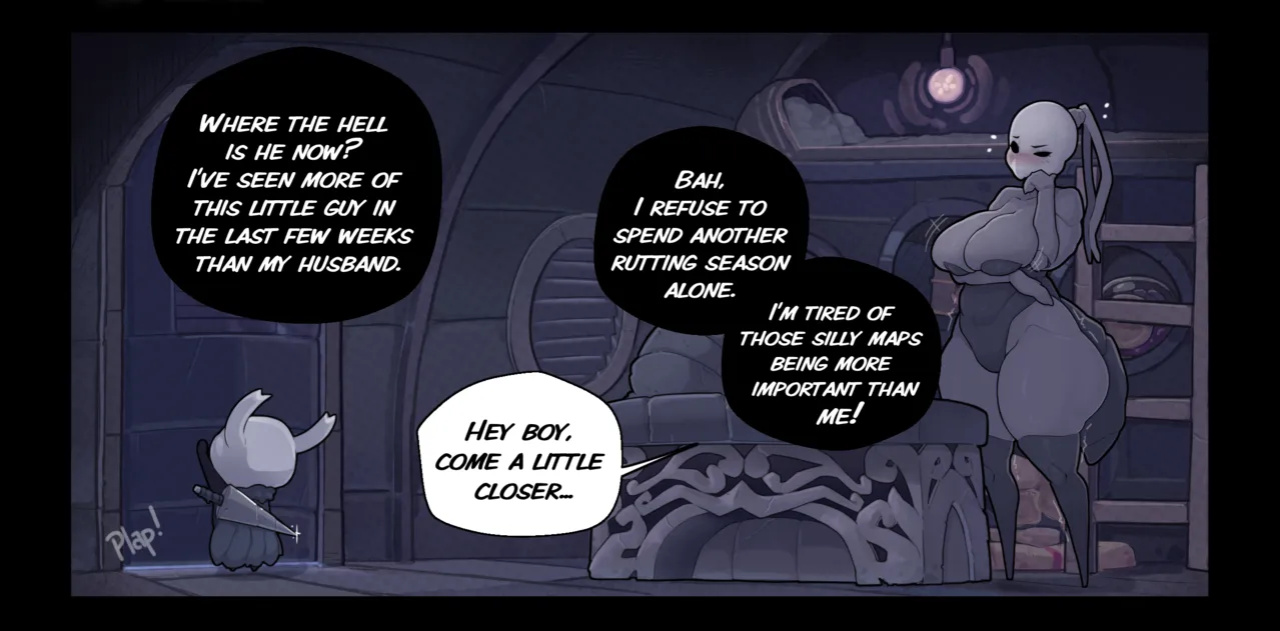 [CumBread] A Lonely Wife ♥ (Hollow Knight)