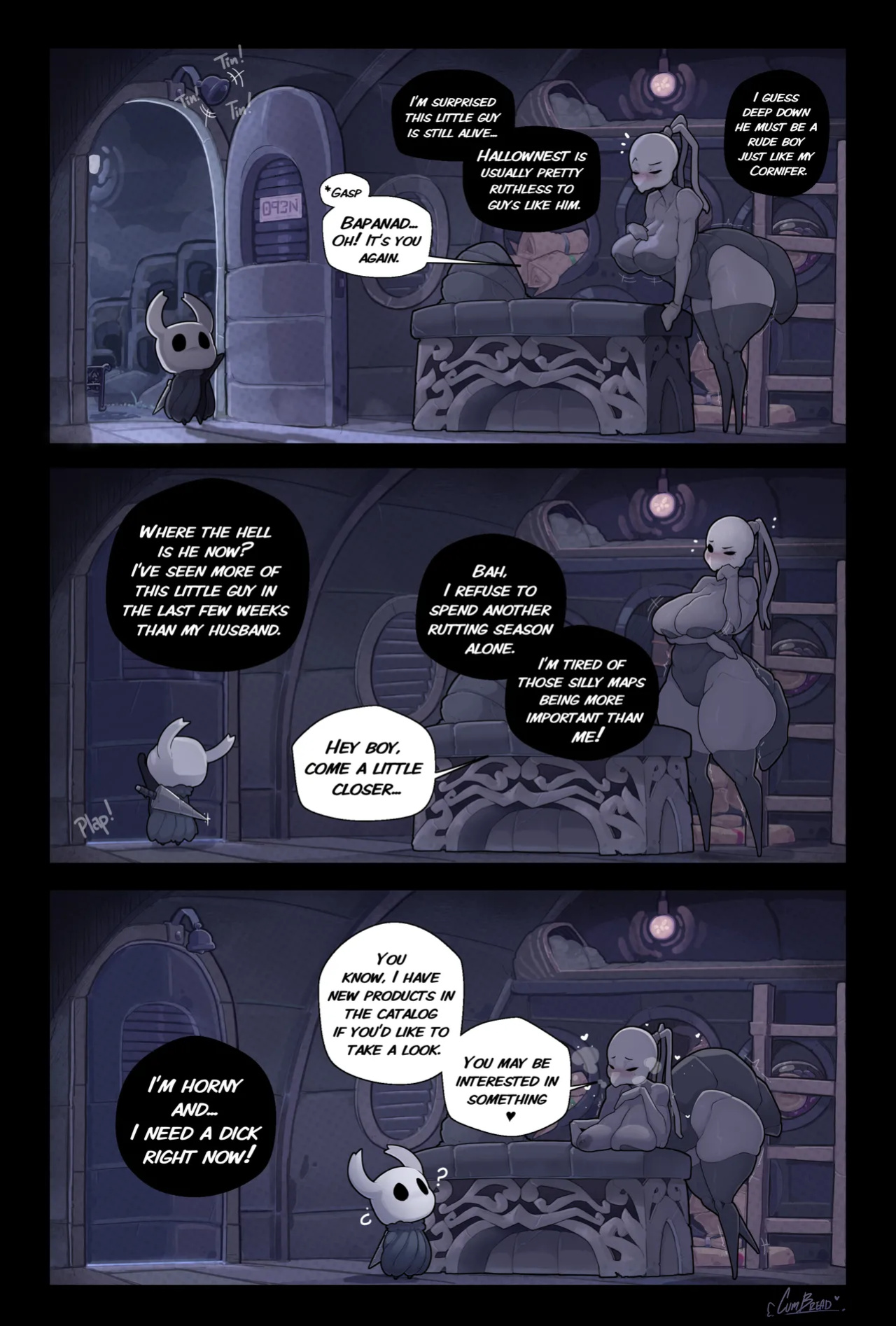 [CumBread] A Lonely Wife ♥ (Hollow Knight)