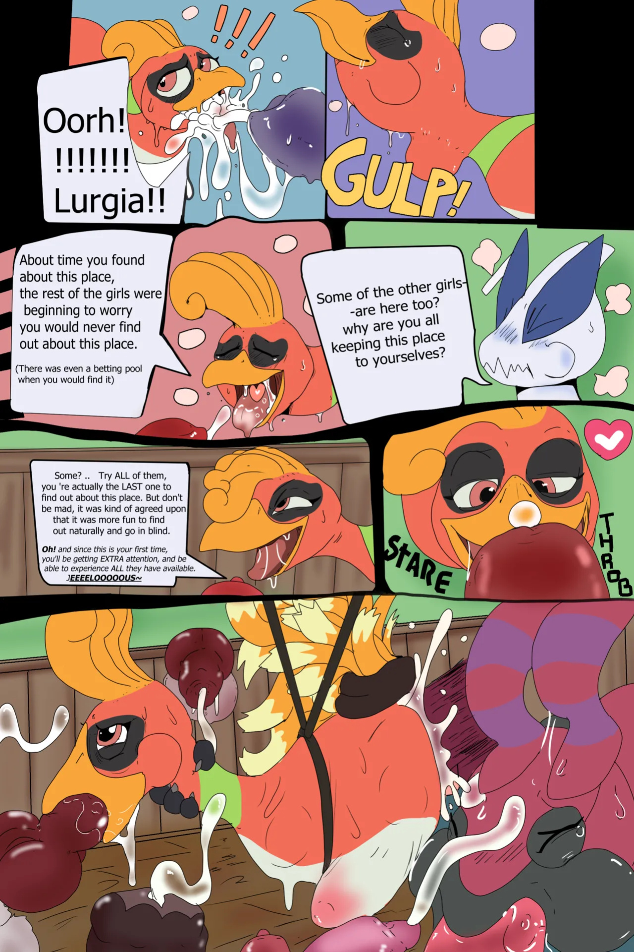 [RabidFoxArts (Foxvomit)] Lugia's Session: 1st Chapter