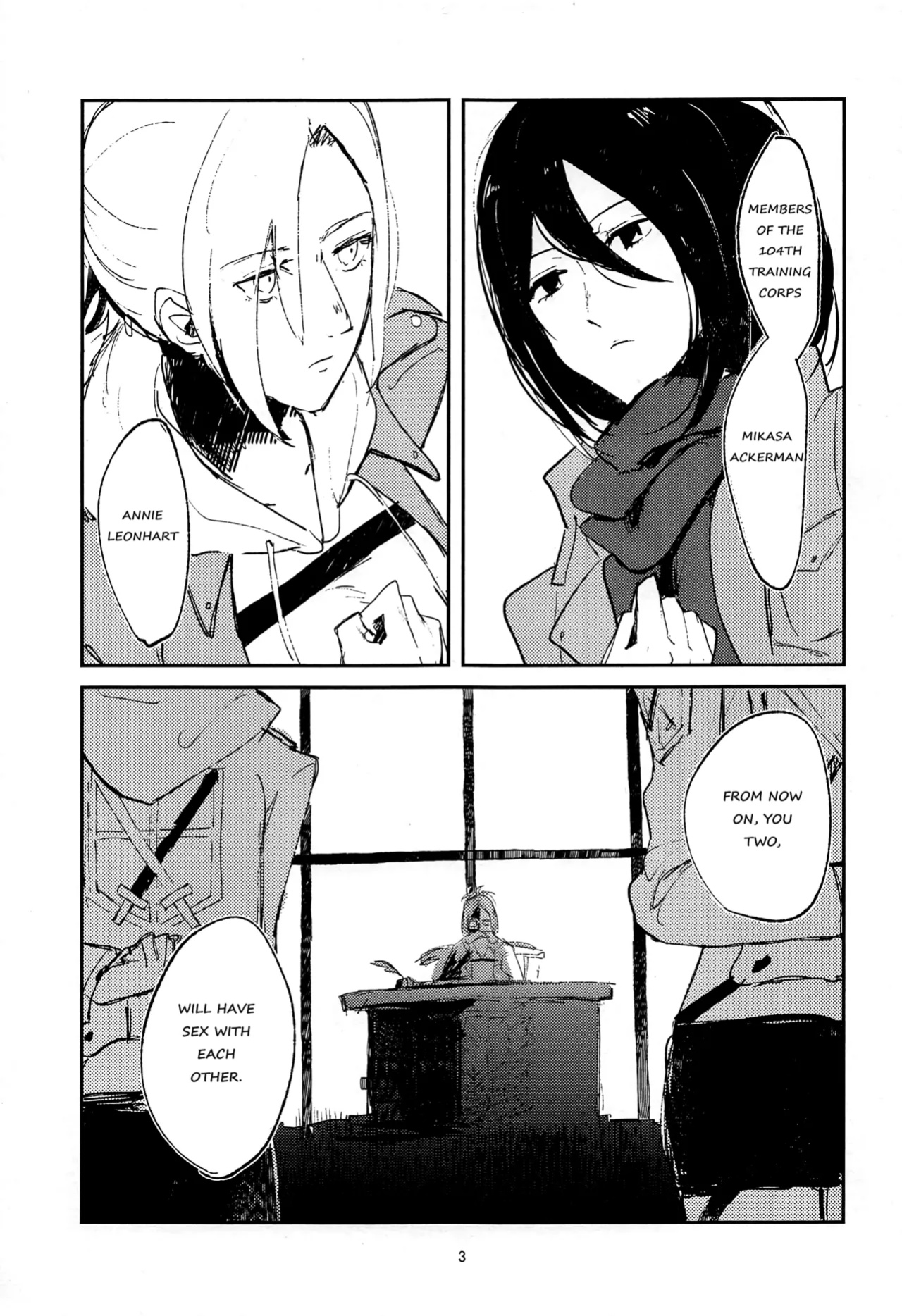 (Dai 15 Kai Hekigai Chousa Haku) [PHENOMENA (Dai Pippy)] Guinea Pig (Shingeki no Kyojin) [Omega_dd]