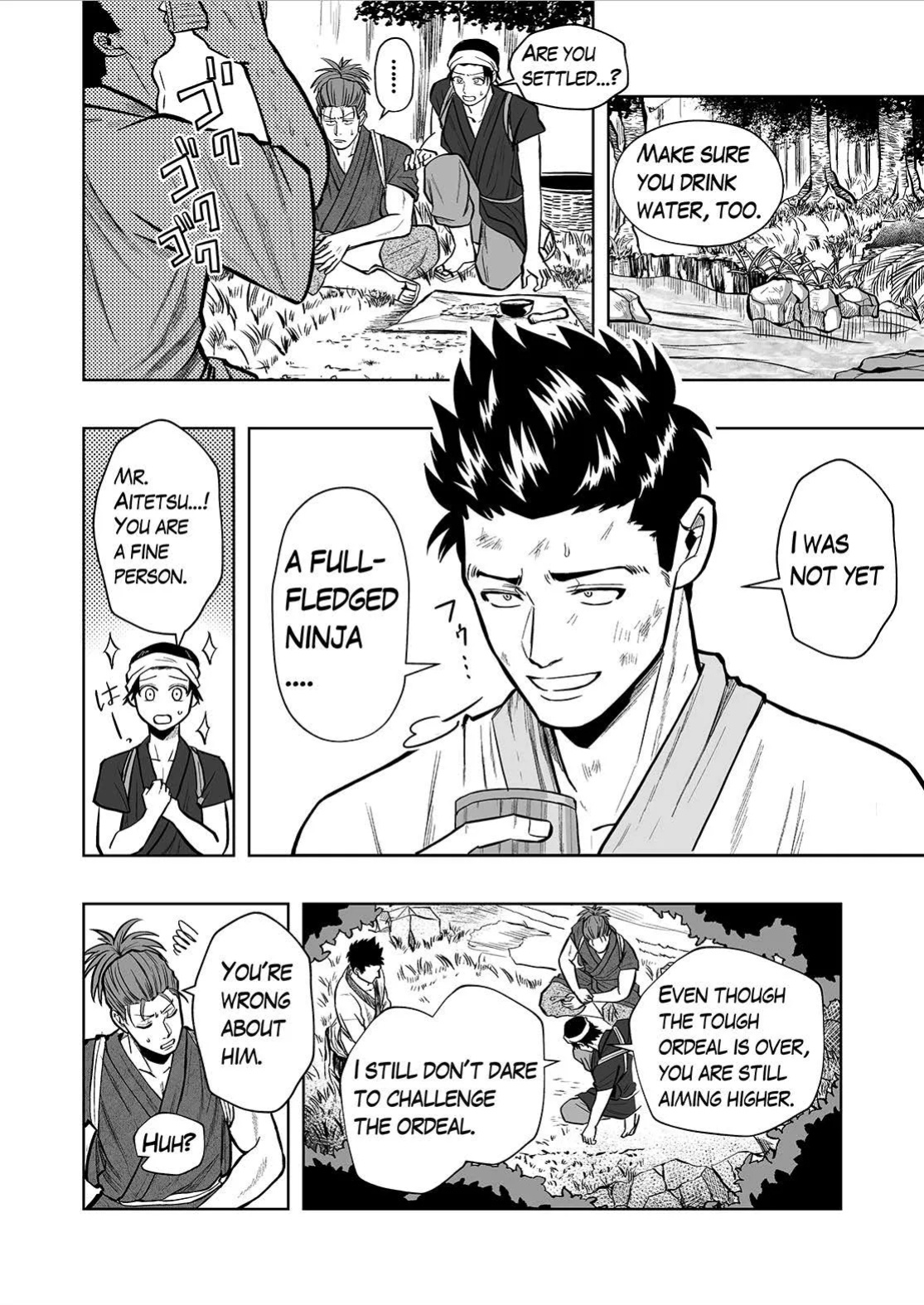 [BG Honda] A masochistic ninja is tickled on the soles of his feet and glans with hands and brushes