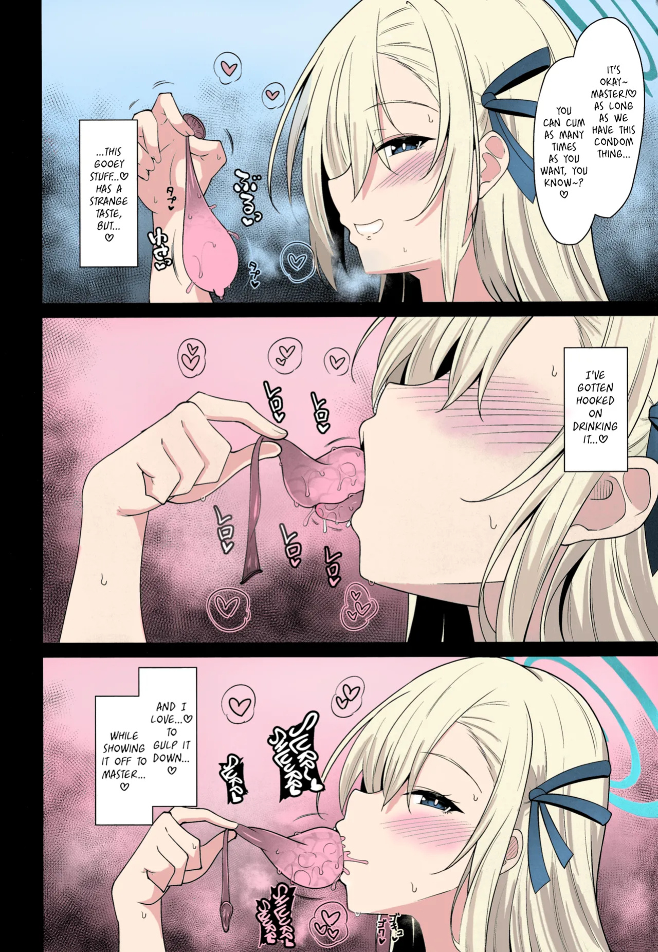 (C103) [Cow Lipid (Fuurai)] Riyuu wa Nantonaku - The Motive is Somehow (Blue Archive) [Black Grimoires] [Colorized]