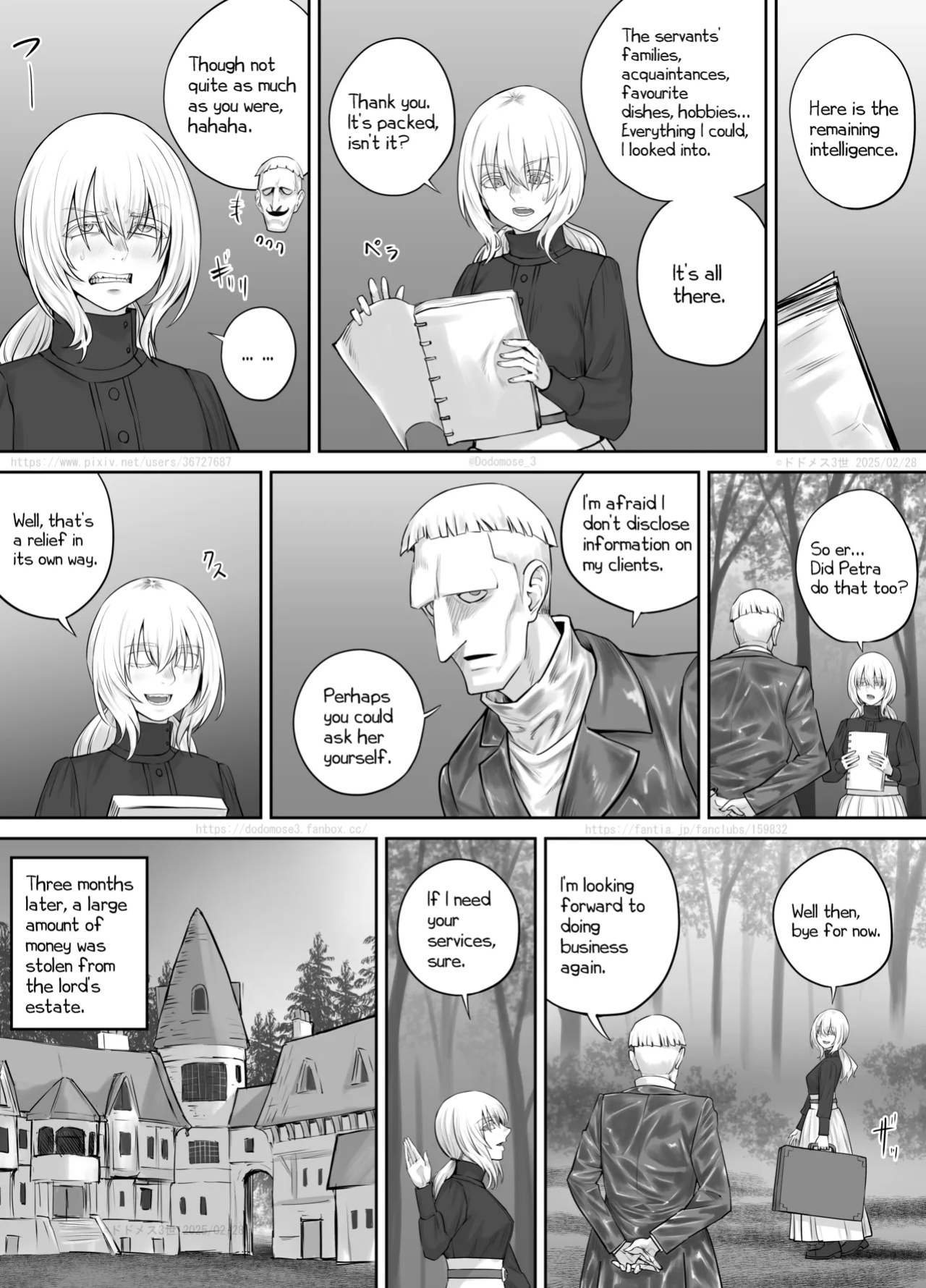 [DODOMESU3SEI] jo Dorobō to Jōhōya