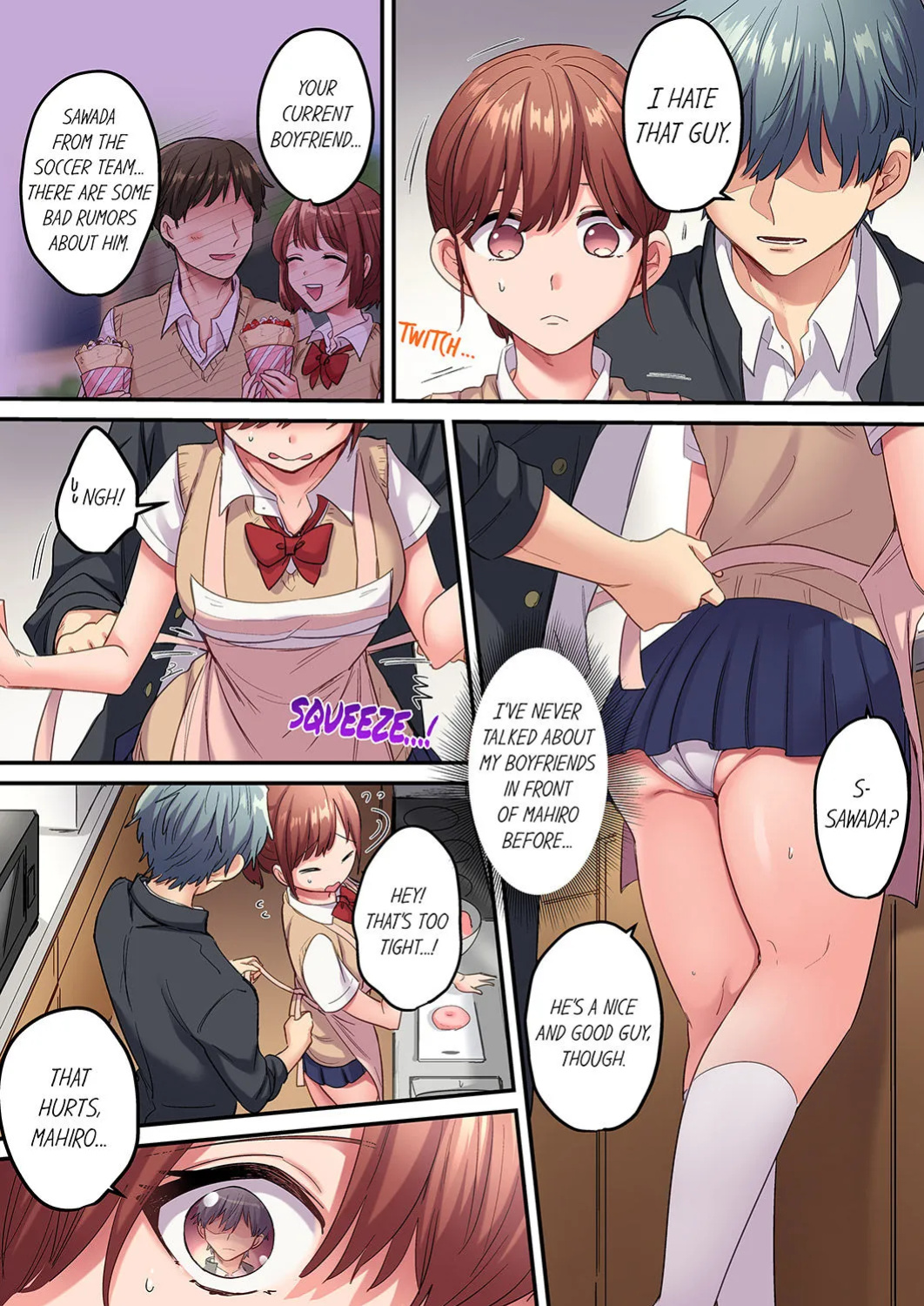 [Toba Ayuhata] Netorare SEX wa 1-Shuukan - Kuzu Osananajimi ni Ijimerarete, Ikasarete... 3-12 | Forced to Have Sex For a Week— Teased and Forced to Come by My Piece of Trash Childhood Friend 3-12