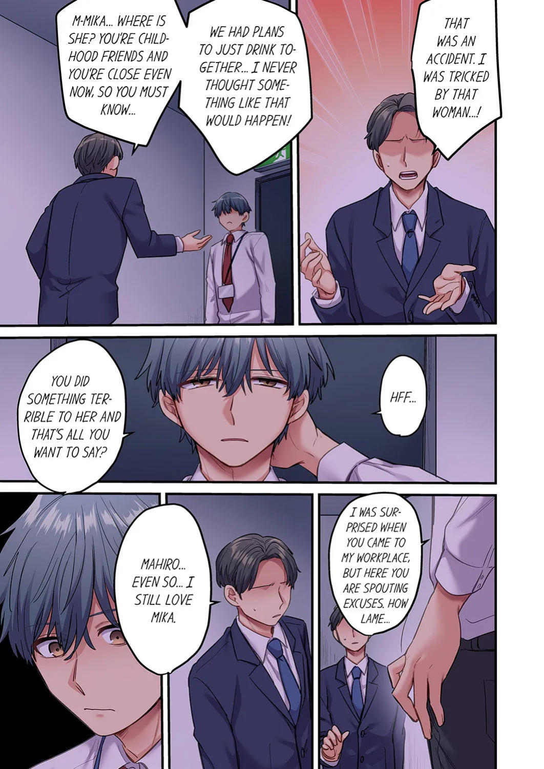 [Toba Ayuhata] Netorare SEX wa 1-Shuukan - Kuzu Osananajimi ni Ijimerarete, Ikasarete... 3-12 | Forced to Have Sex For a Week— Teased and Forced to Come by My Piece of Trash Childhood Friend 3-12