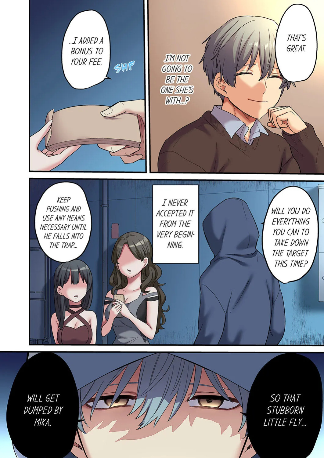 [Toba Ayuhata] Netorare SEX wa 1-Shuukan - Kuzu Osananajimi ni Ijimerarete, Ikasarete... 3-12 | Forced to Have Sex For a Week— Teased and Forced to Come by My Piece of Trash Childhood Friend 3-12