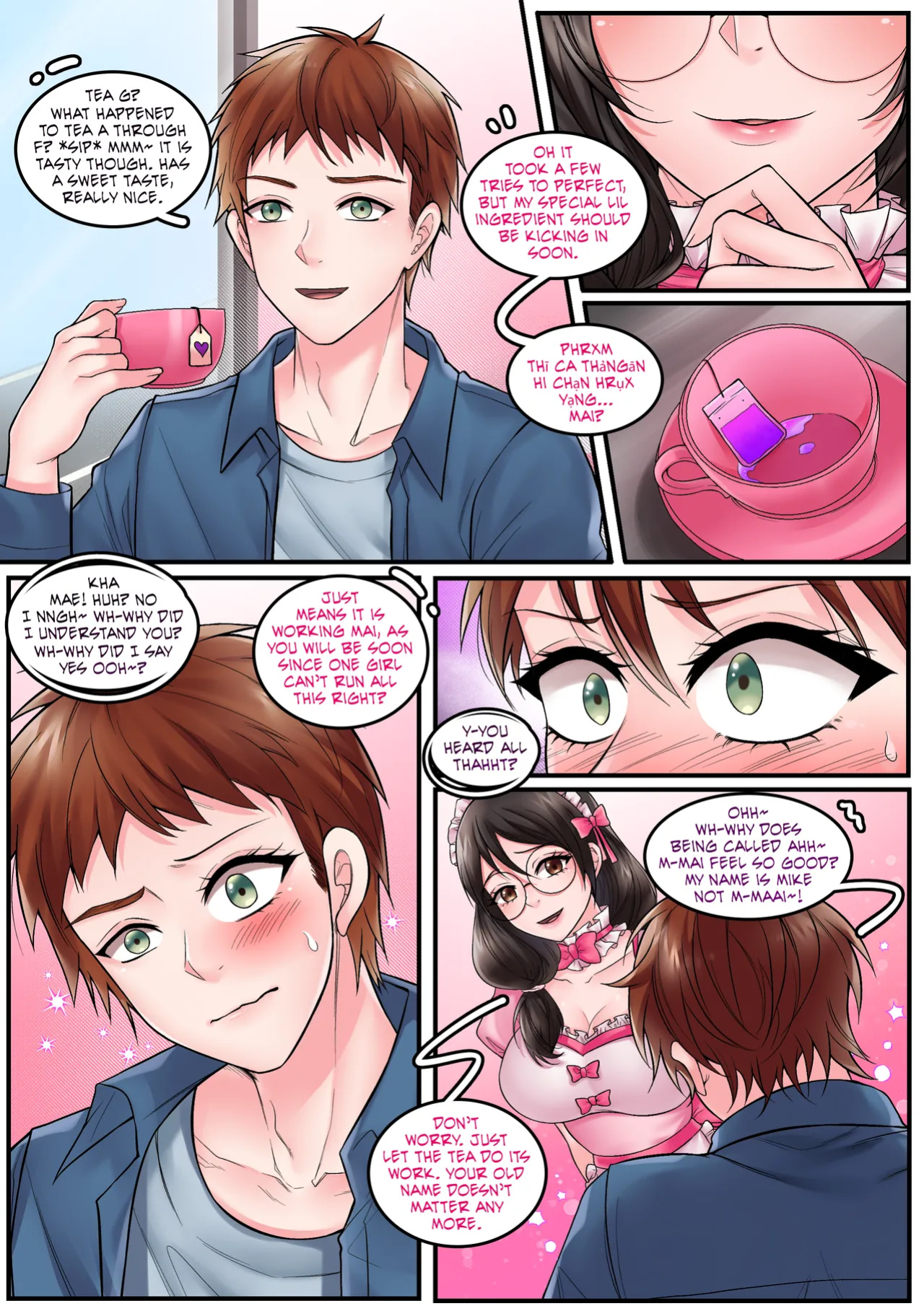 [MayiTGu] ⚠️Comics Experiment: May I Cafe