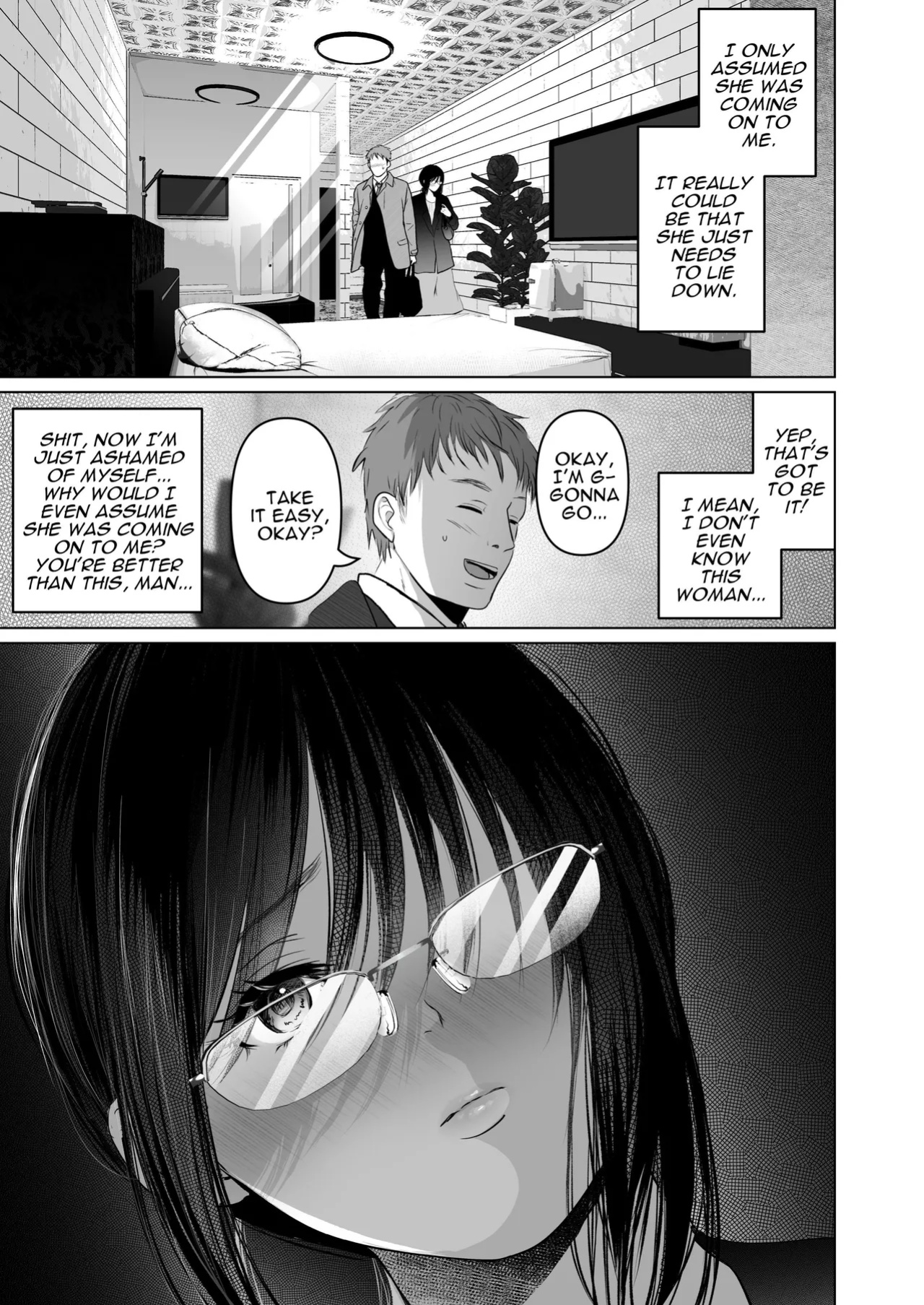 [Torotoro Yume Banana (Yumeki Banana)] Zettai, Naisho ni Dekimasuyo ~Jimi Kyonyuu Muchimuchi Kouhai ga Kanojo Mochi no Ore ni Semattekite Dosukebe Uwaki Namanakadashi~ | I Can Keep a Secret ~Cheating Creampies with my Curvy Colleague~ [Darg777 Translation