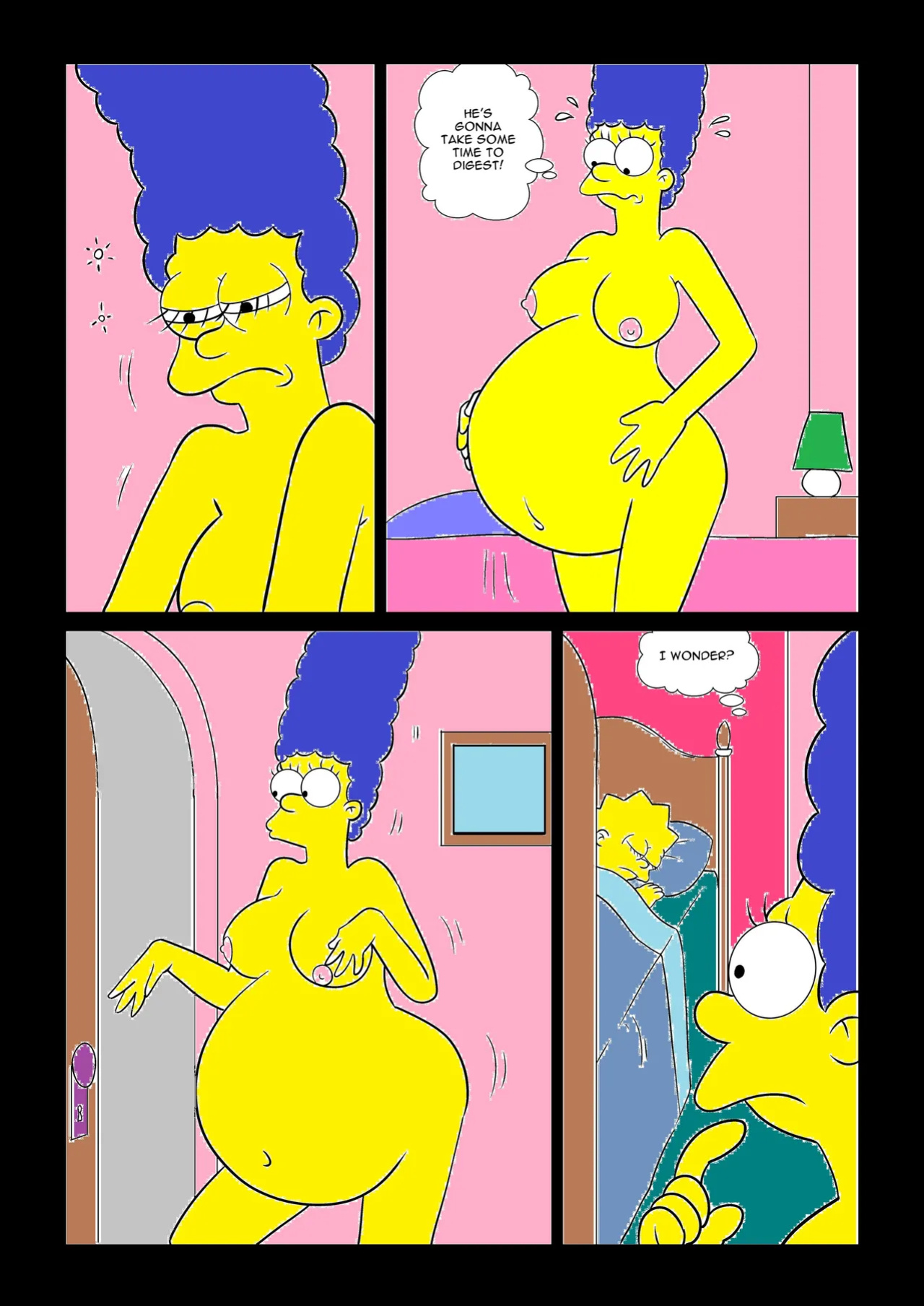 Marge's Midnight snack