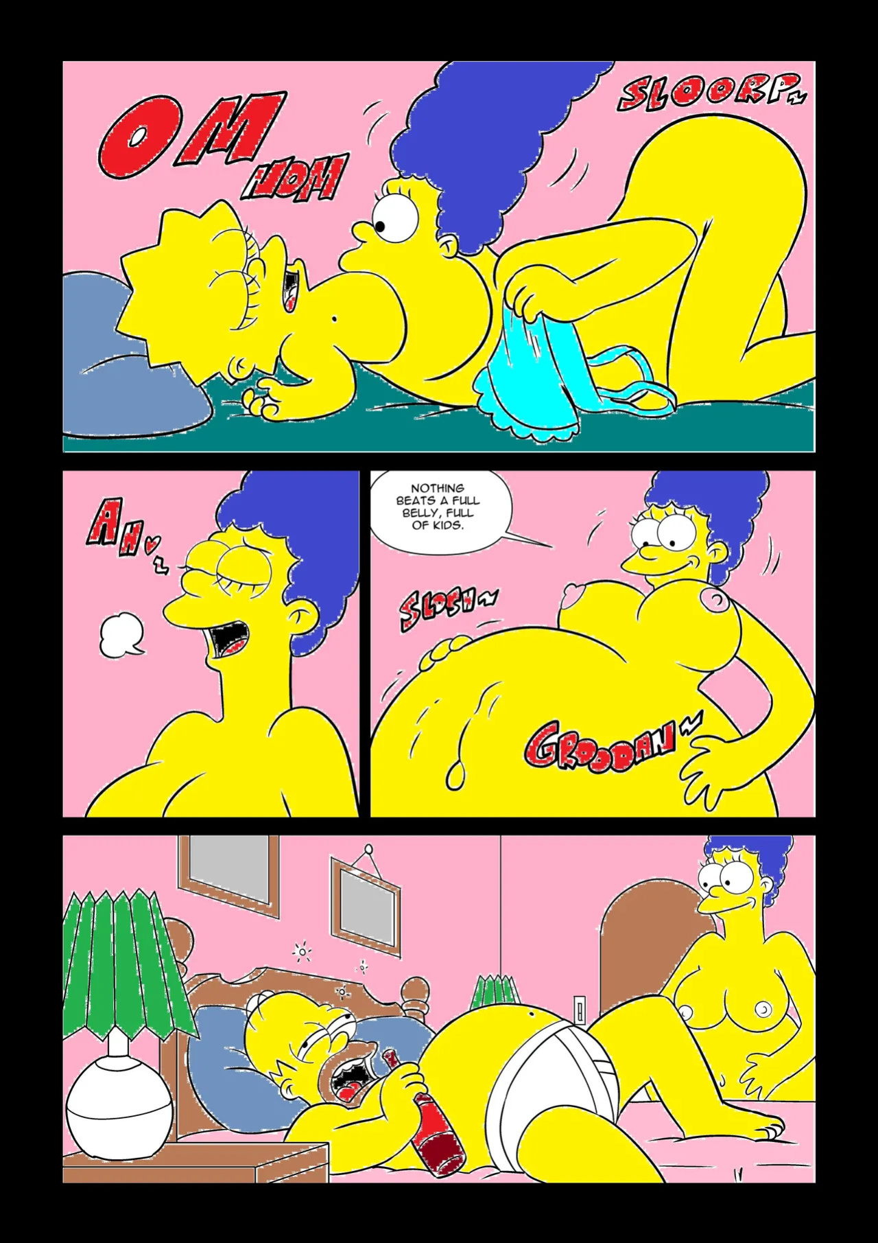 Marge's Midnight snack